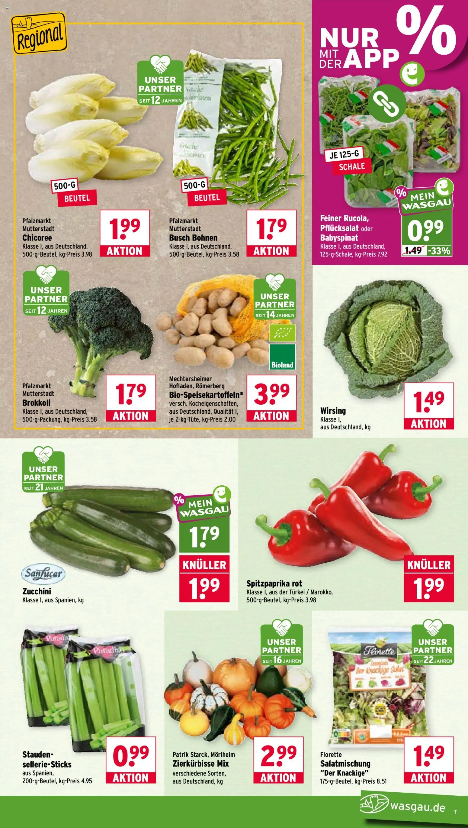 Wasgau Prospekt Prospekt in Deutschland