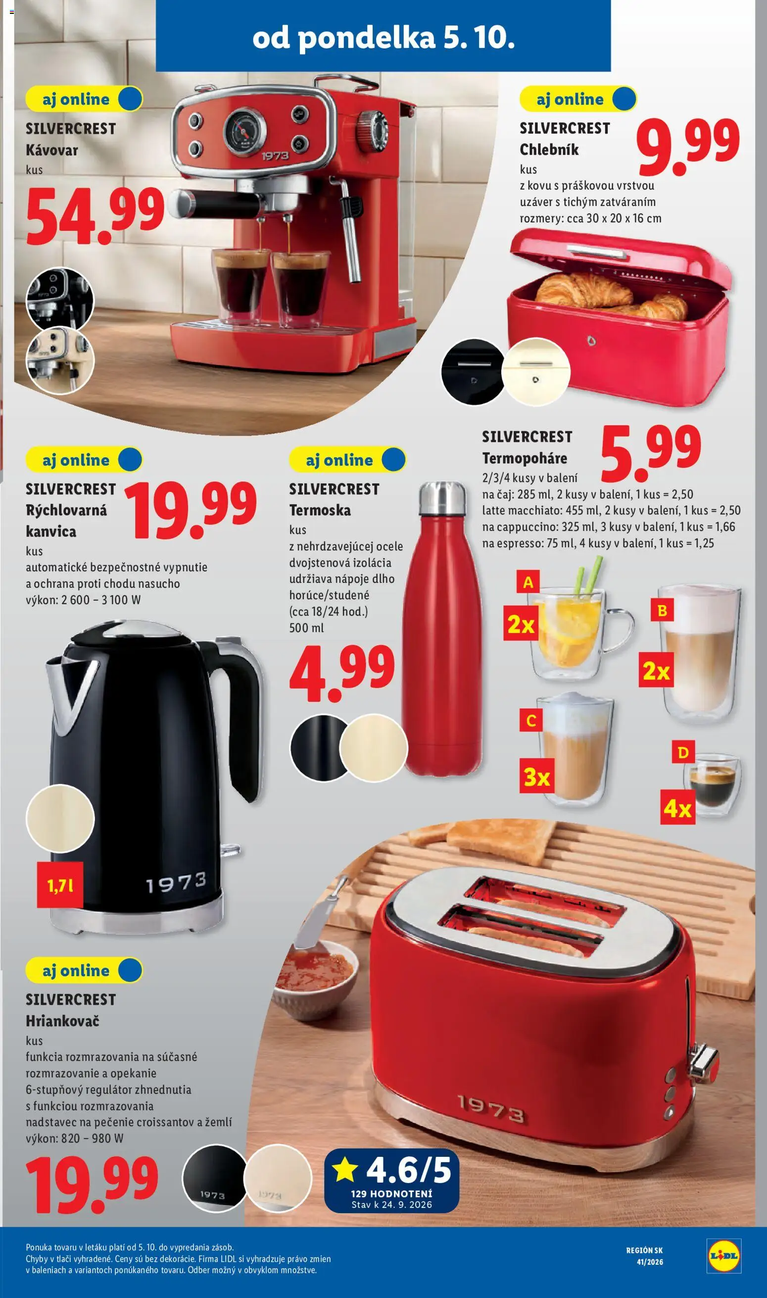 Lidl leták Leták in Slovensko