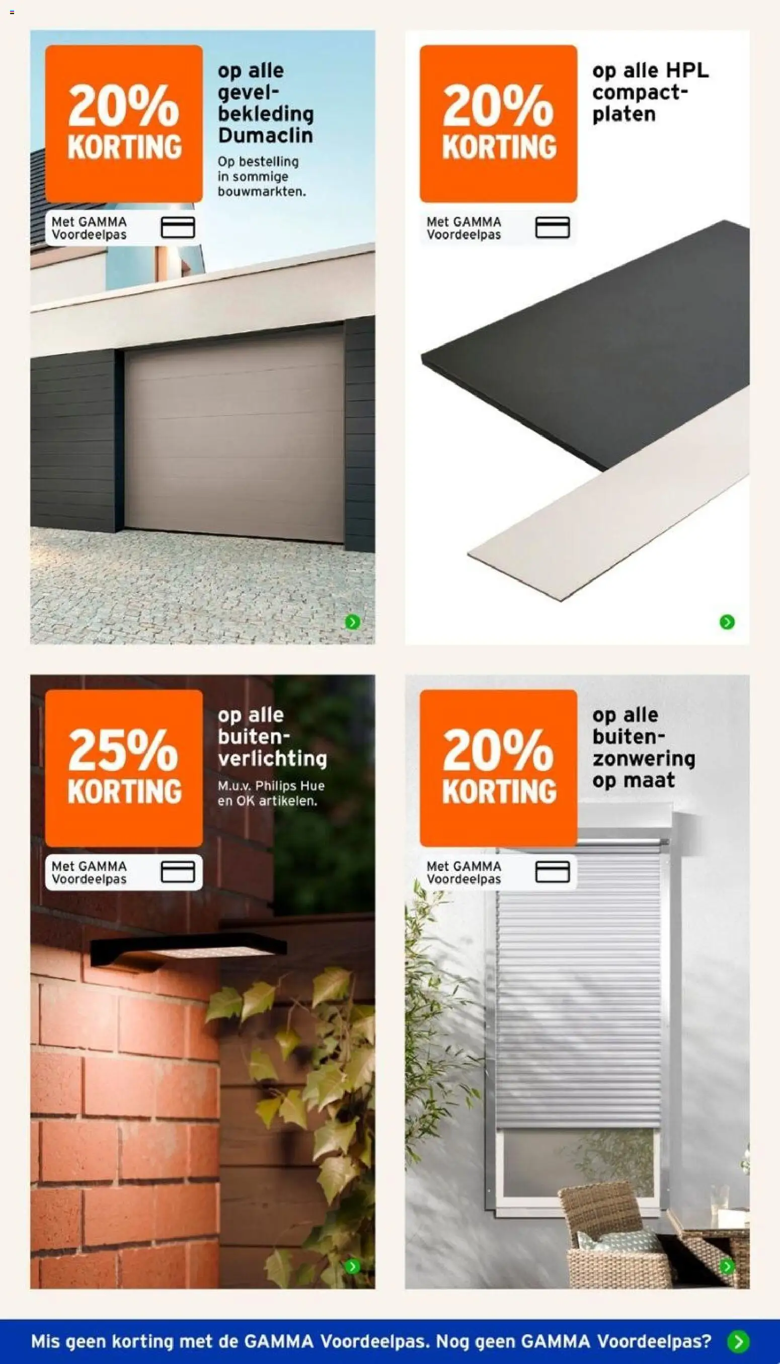 GAMMA folder Folder in Nederland