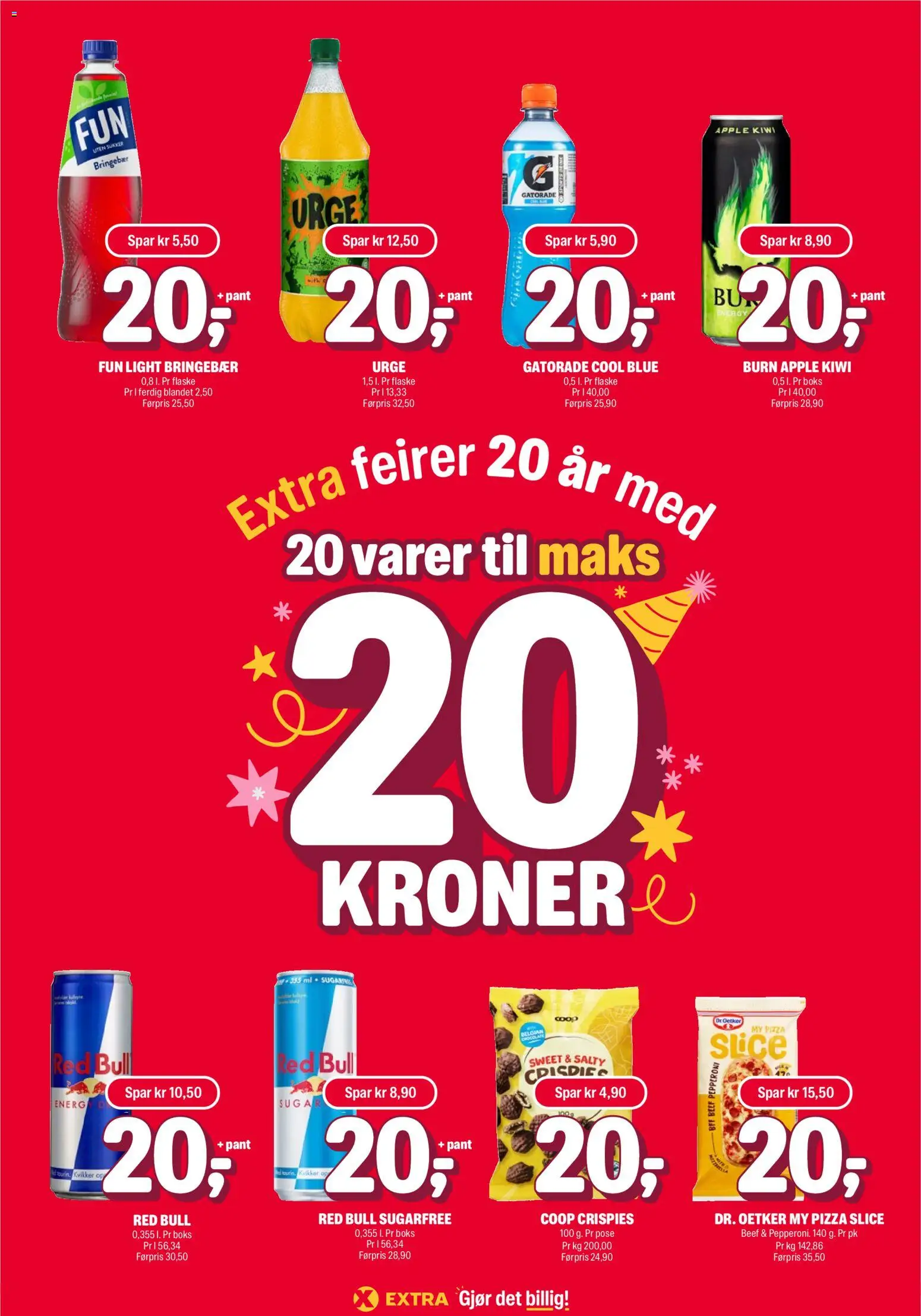 Coop Extra kundeavis Kundeavis in Norge