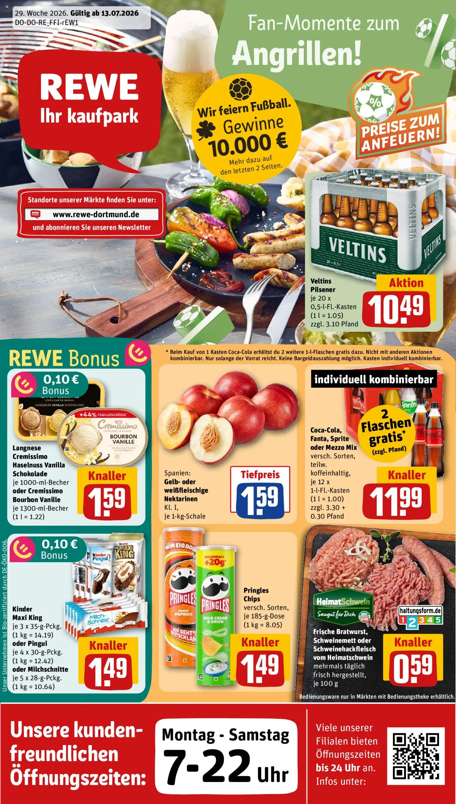 Rewe ihr Kaufpark Prospekt | 13.07.2026 | Wie erhält man einen begrenzten Rabatt? | Deutschland