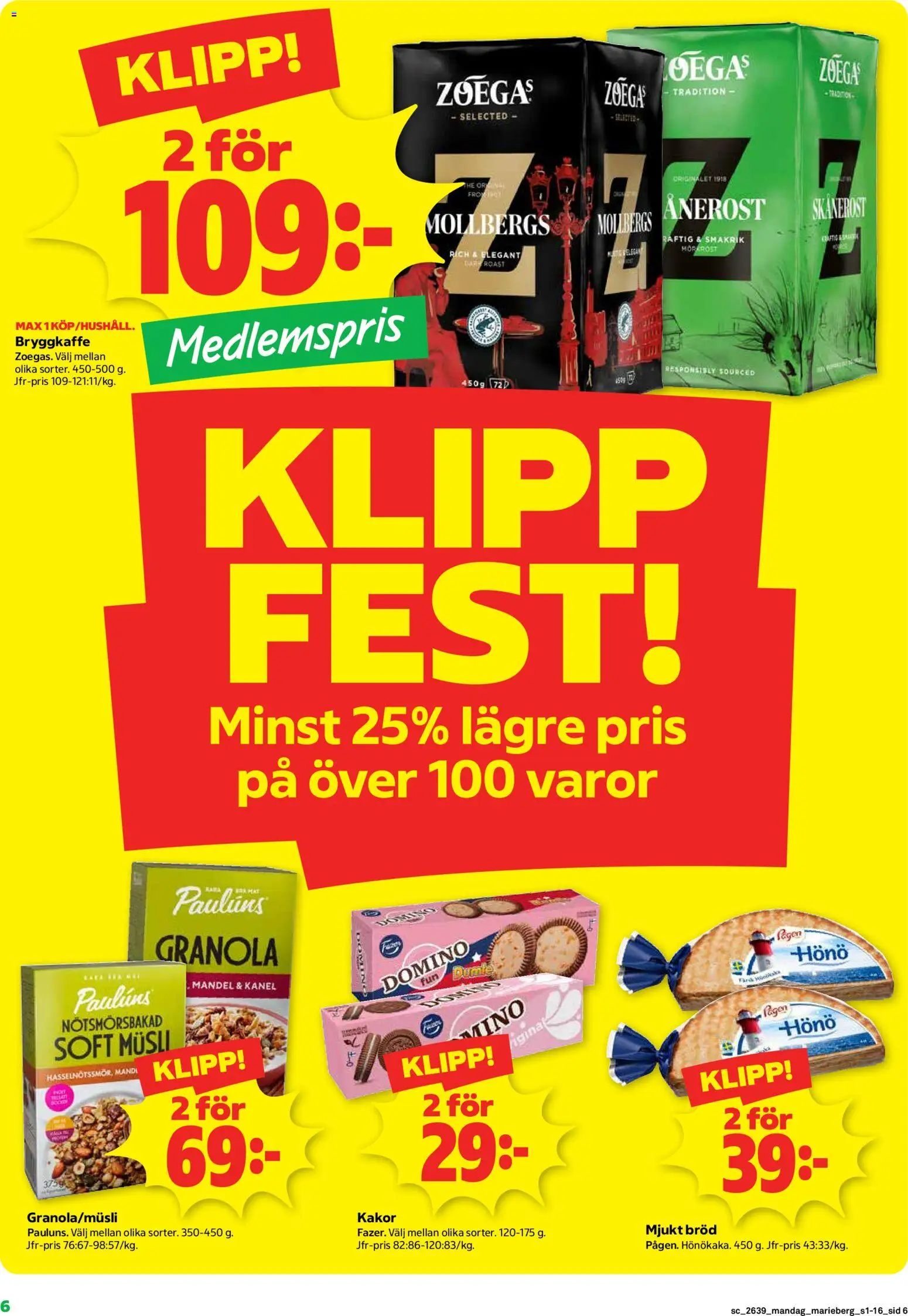 Coop Forum erbjudanden Reklamblad in Sverige