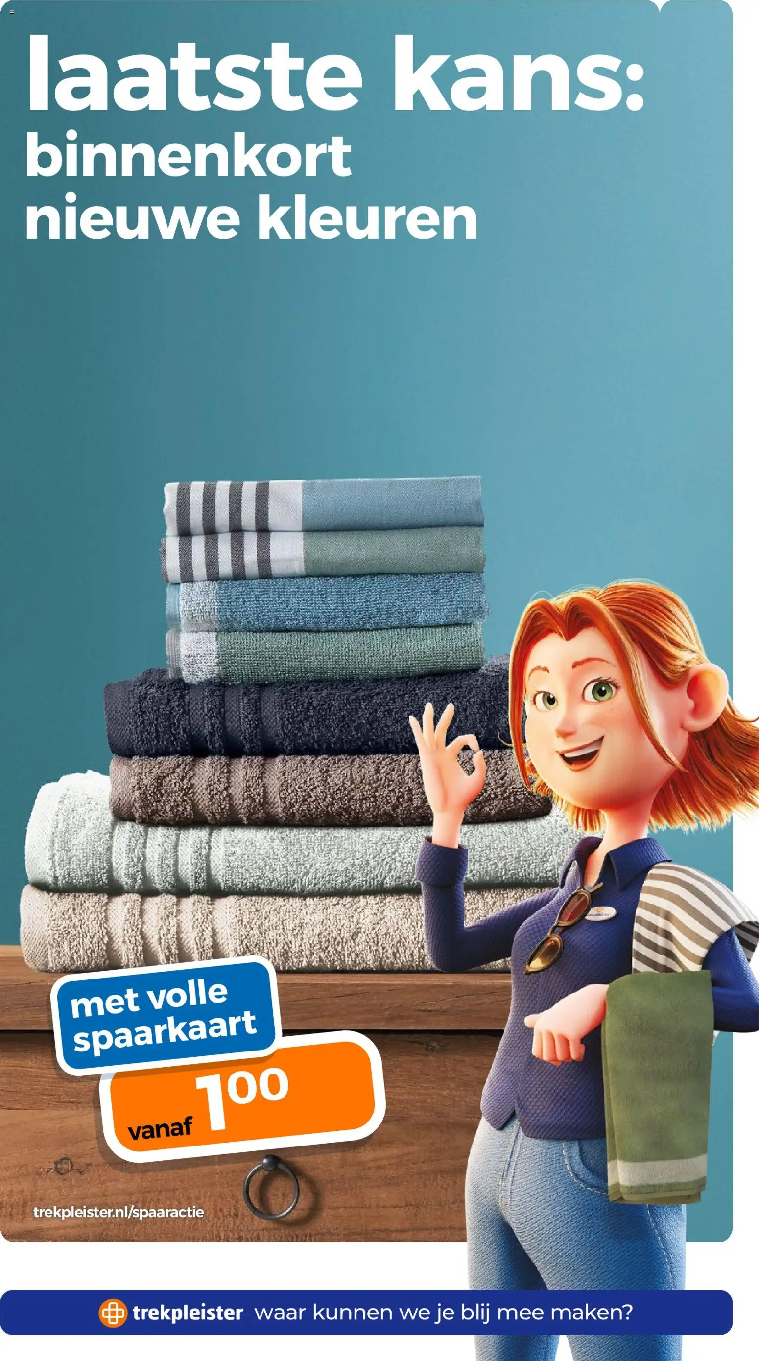 Trekpleister folder Folder in Nederland