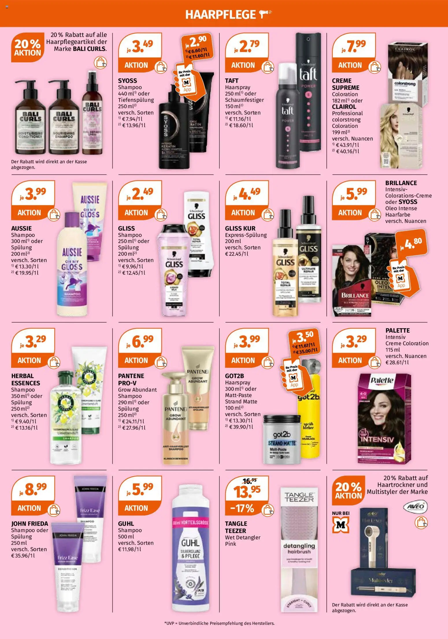 Müller Drogerie-Highlights Prospekt in Deutschland