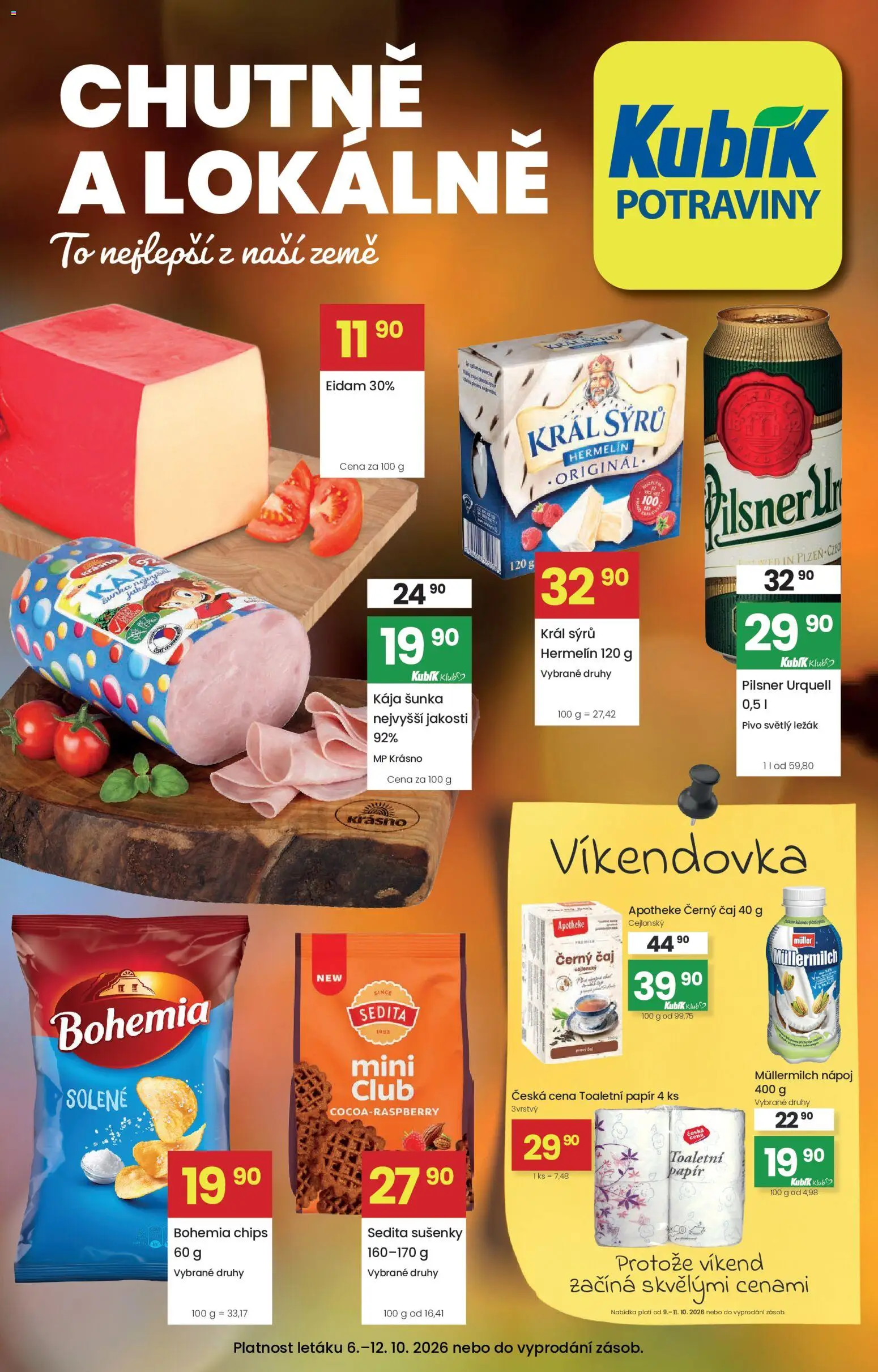 Kubík leták Leták in Česko
