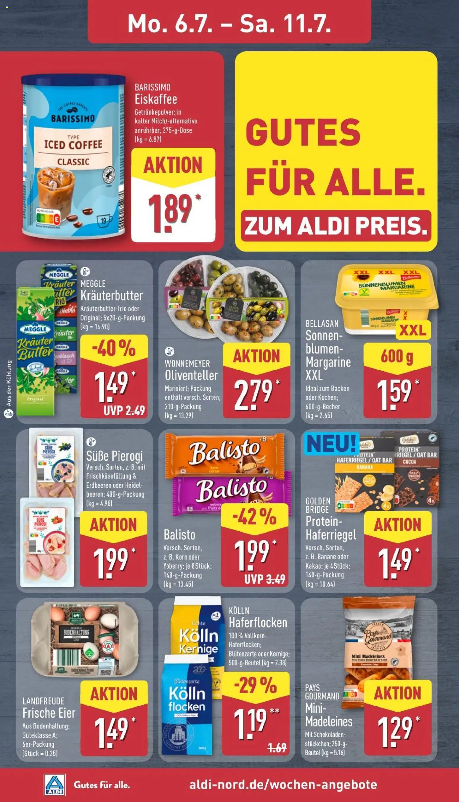 Aldi Prospekt | 06.07.2026 | Wie erhält man einen begrenzten Rabatt? | Deutschland