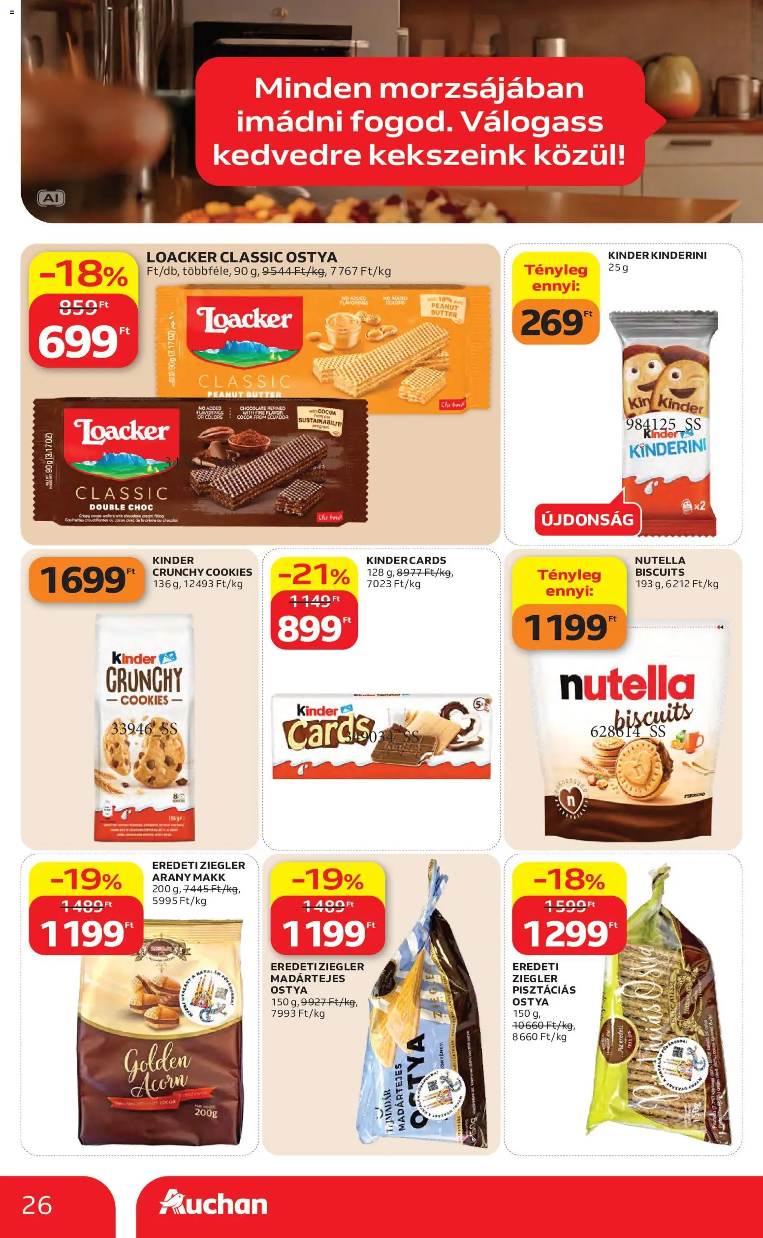 Auchan akciós újság Akciós újság in Magyarország