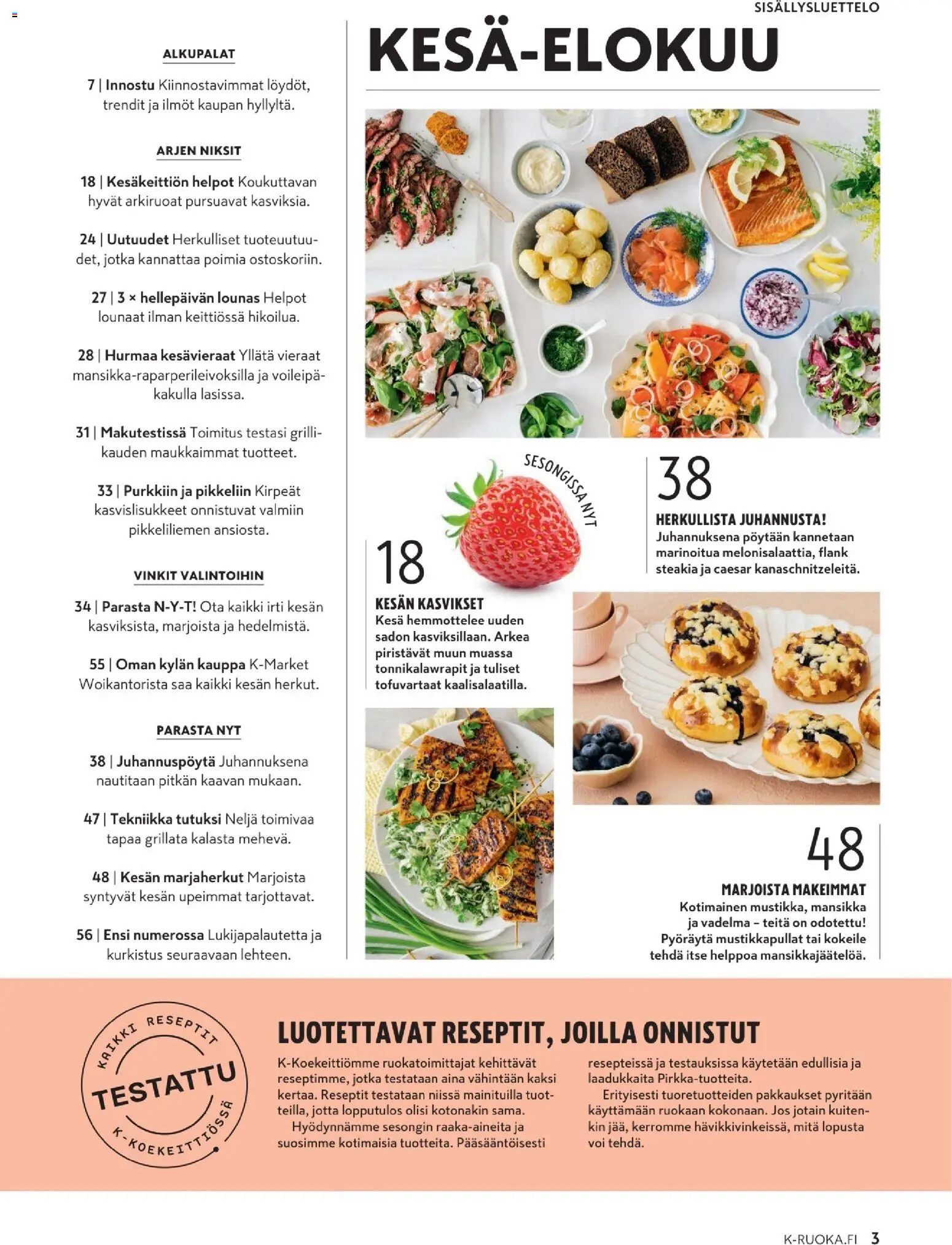 🛍️ K-Market tarjoukset - K-Ruoka alkaen 10/06/2026 » Katso huipputarjoukset ja säästä jo tänään! 💰 | Suomi