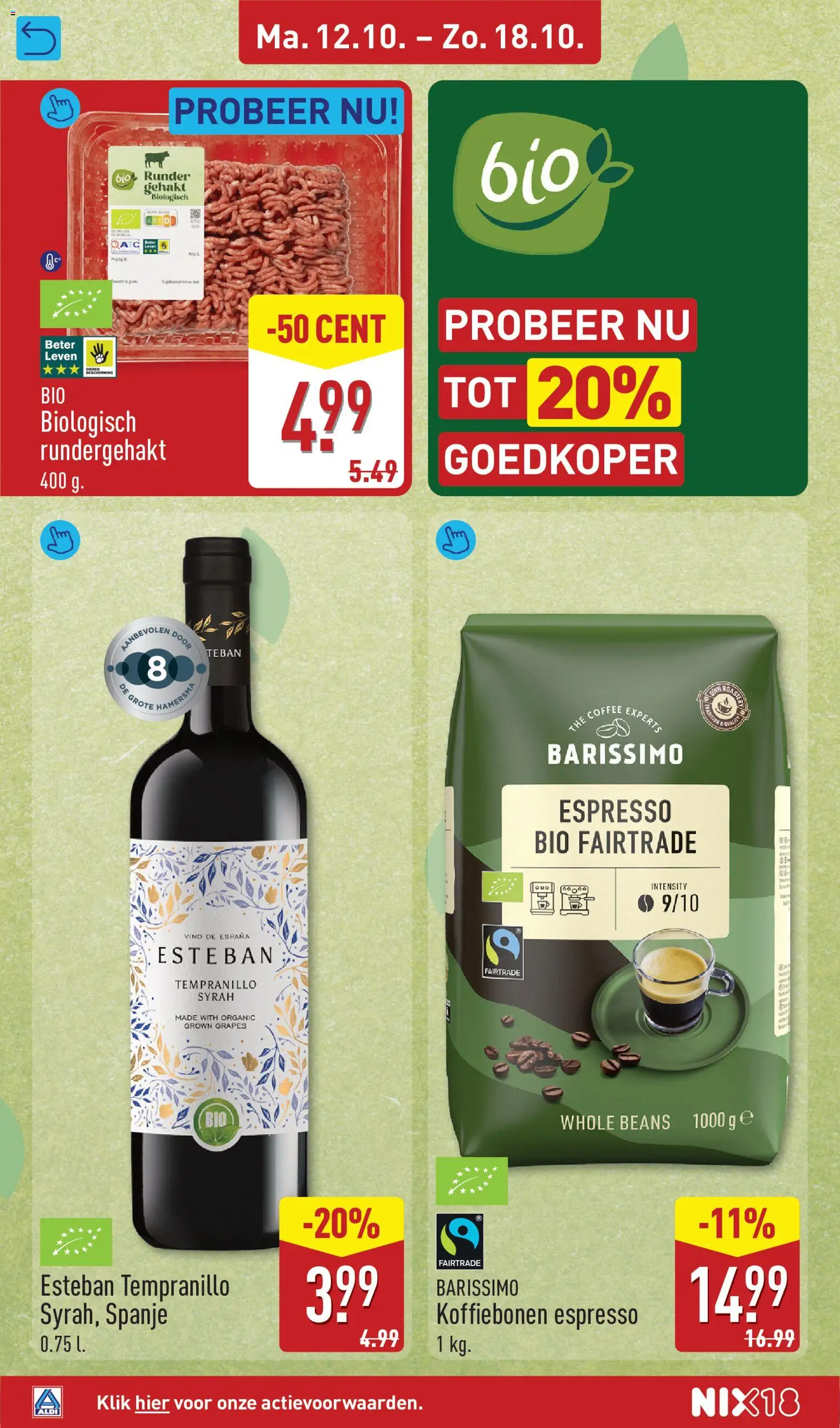 Aldi folder week 42 Folder in Nederland