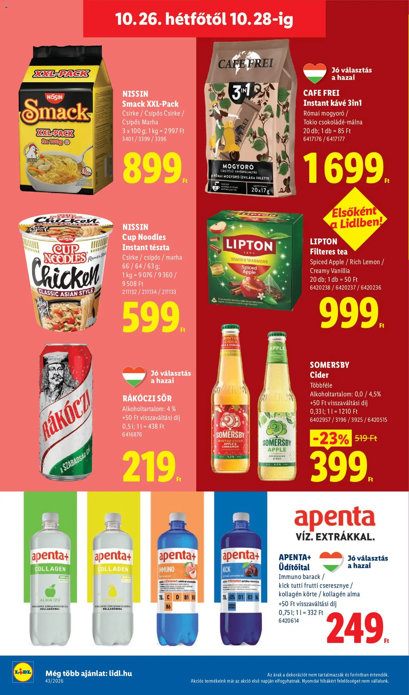 Lidl akciós újság Akciós újság in Magyarország