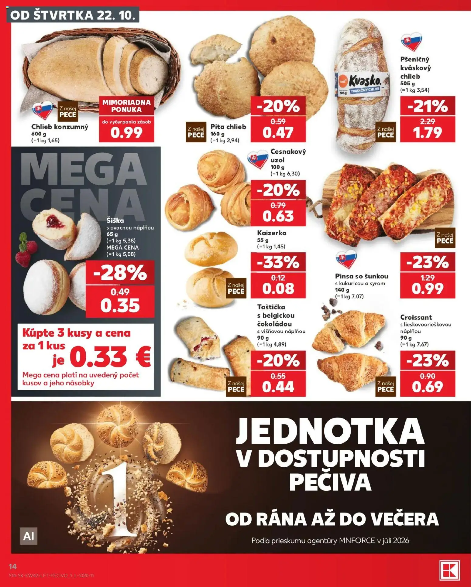 Kaufland leták Leták in Slovensko