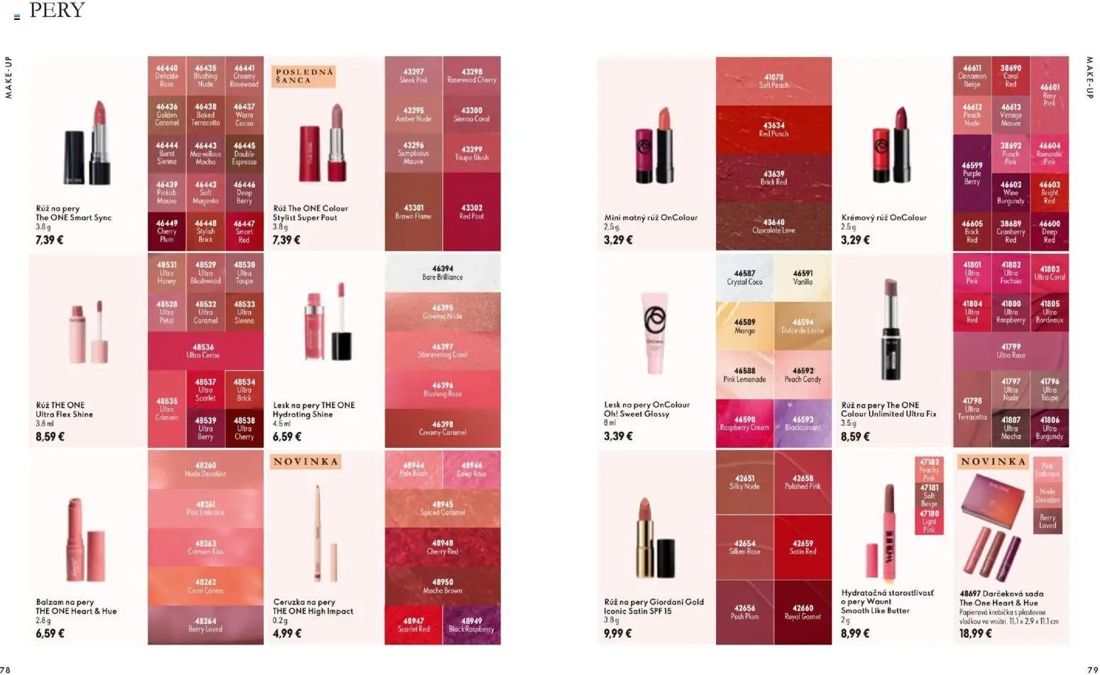 Oriflame katalóg 16 2026 Leták in Slovensko