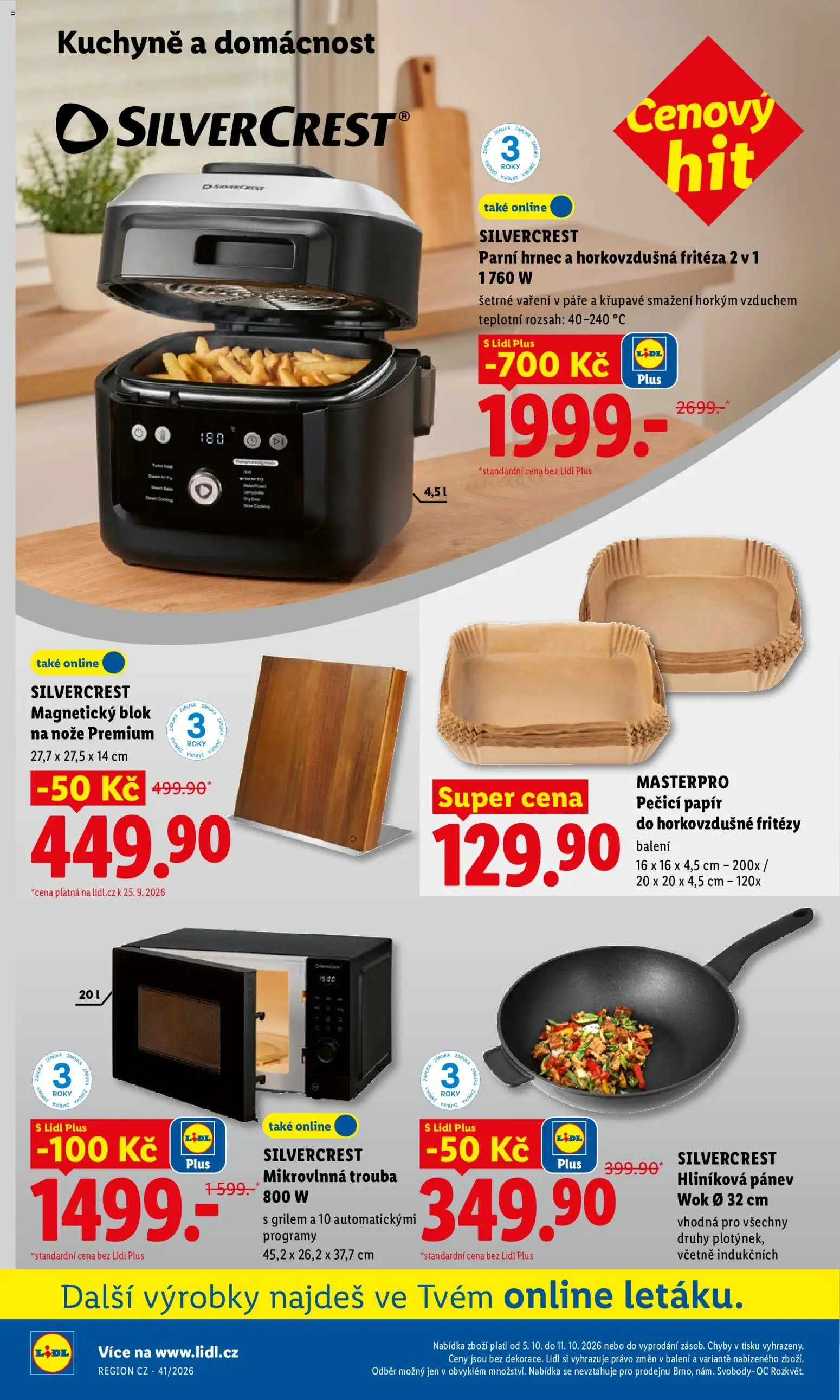 Lidl leták Leták in Česko