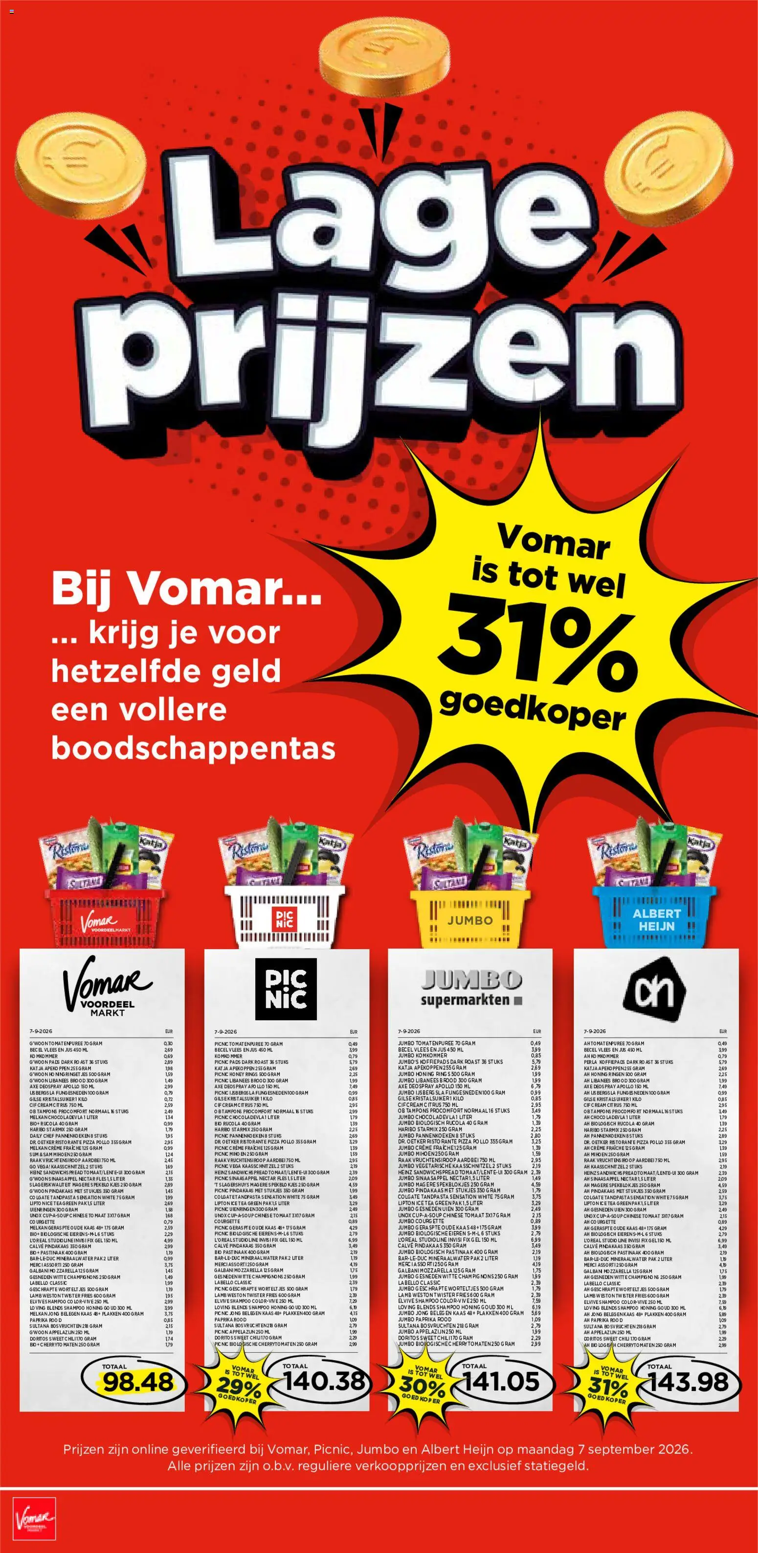 Vomar - Online weekendfolder week 42 Folder in Nederland