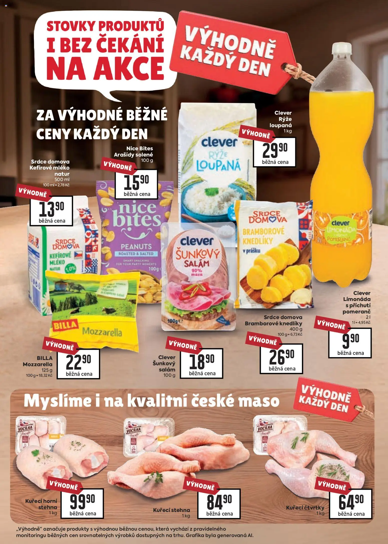 Billa Velký leták Leták in Česko
