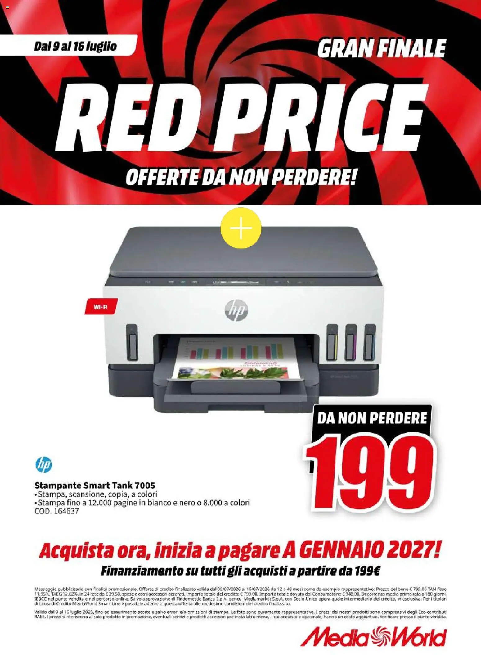 📣 Volantino Media World dal 📅 09/07/2026 - Scopri le offerte ora!🔥 | Italy