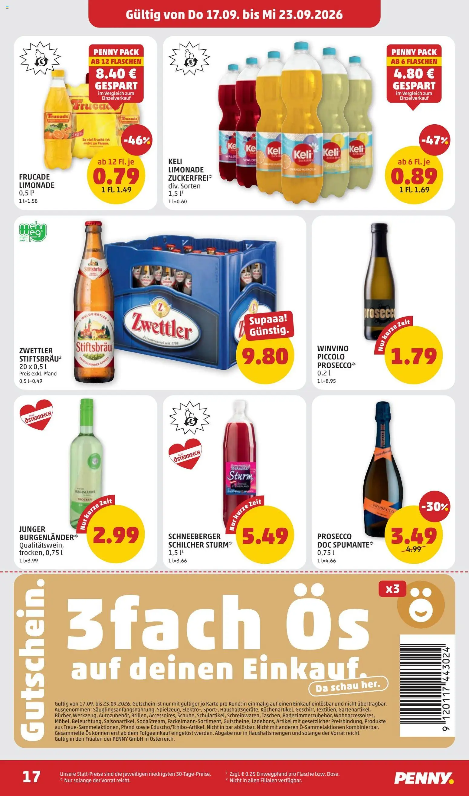 Penny Markt - Flugblatt Flugblatt in Österreich