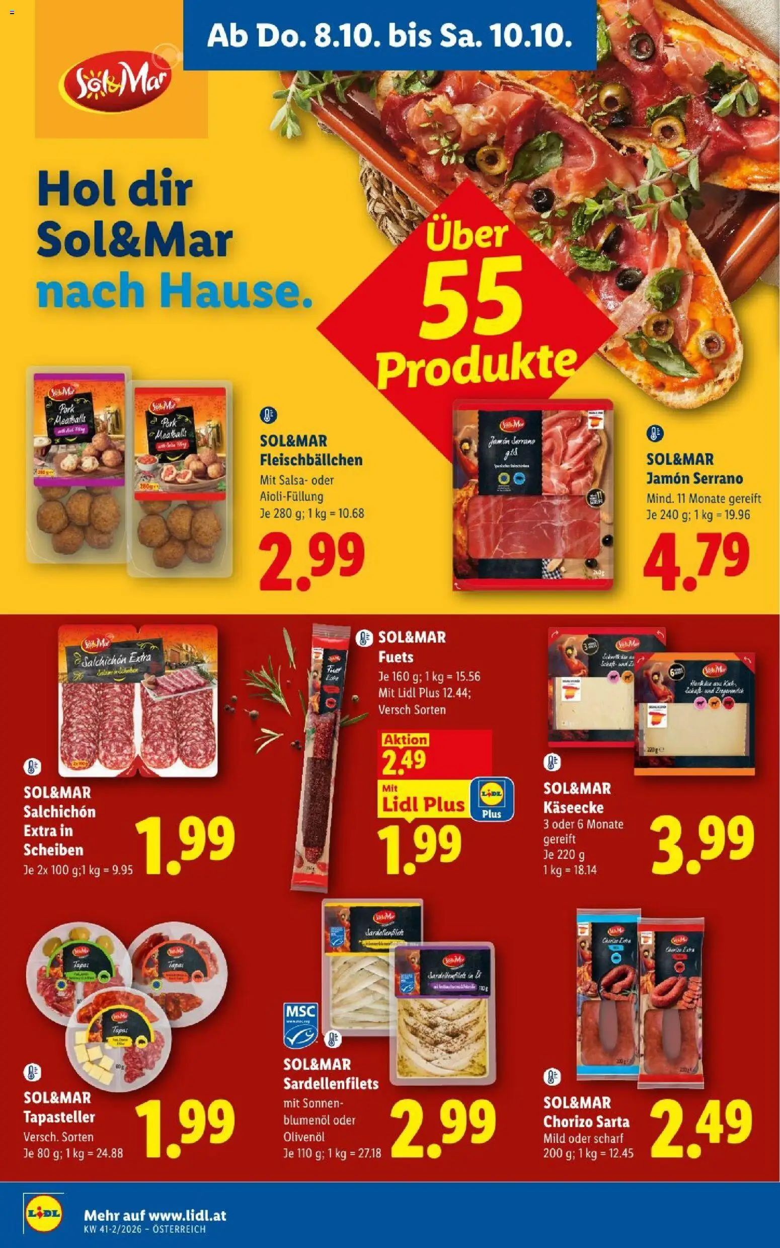 Lidl Flugblatt Flugblatt in Österreich