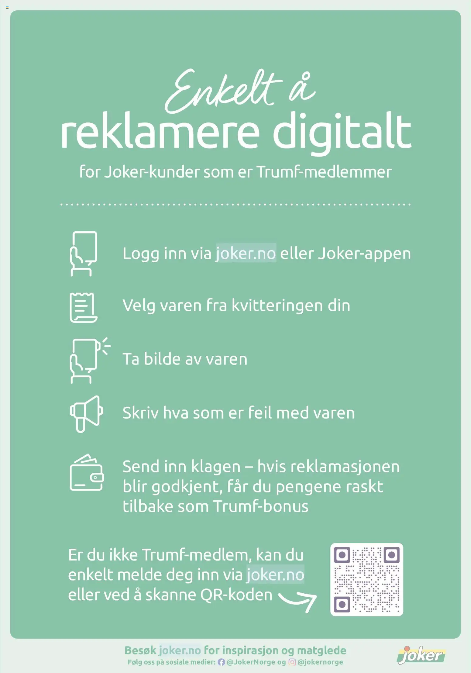 Nye » Joker kundeavis « er nå online. Se alle Julitilbud på mobilen og spar! | Norge