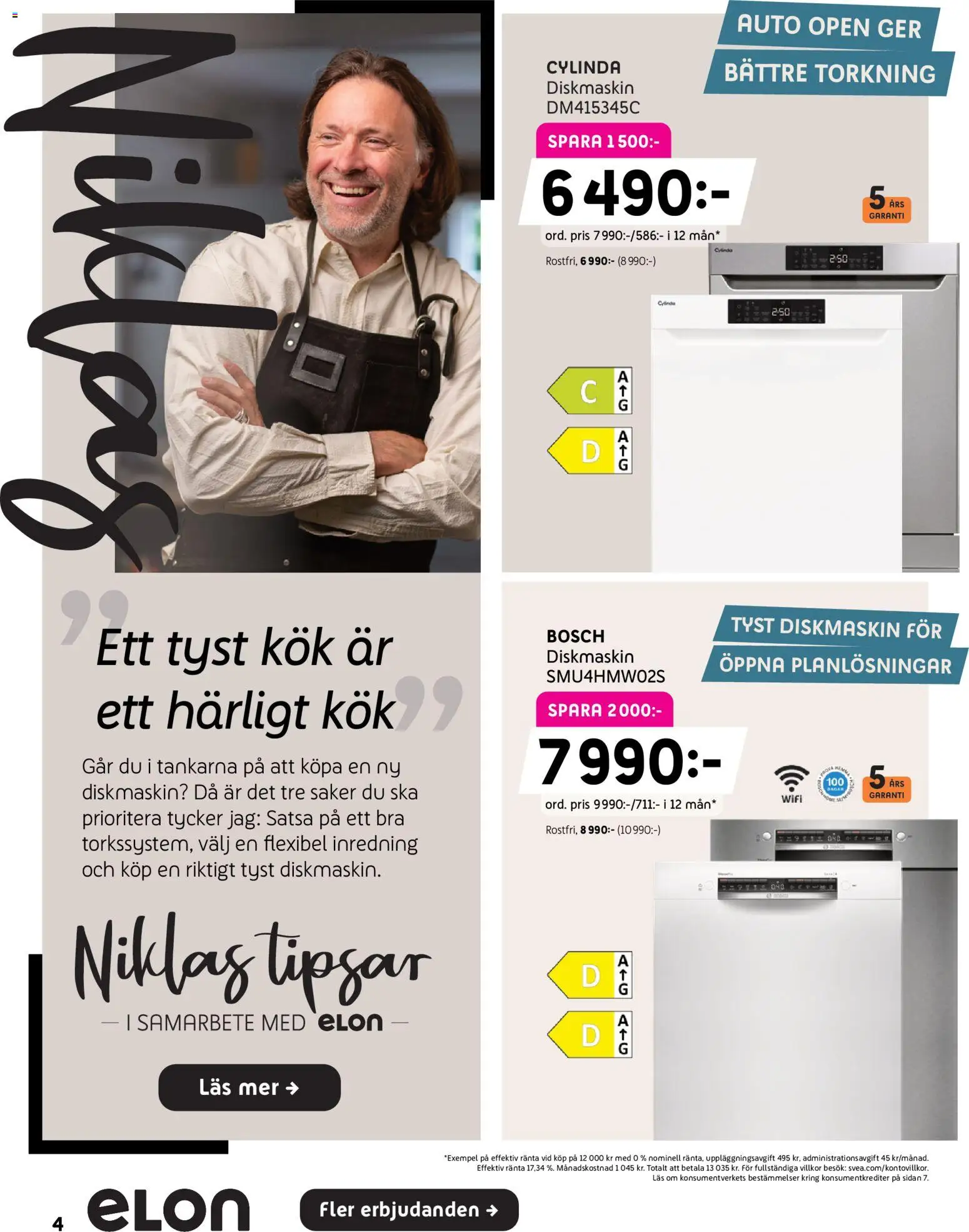 Elon erbjudanden Reklamblad in Sverige