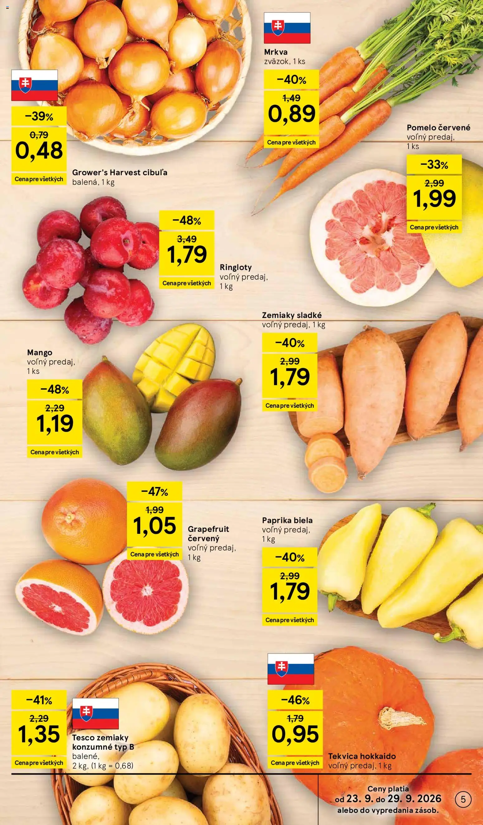Tesco Hypermarket - leták Leták in Slovensko