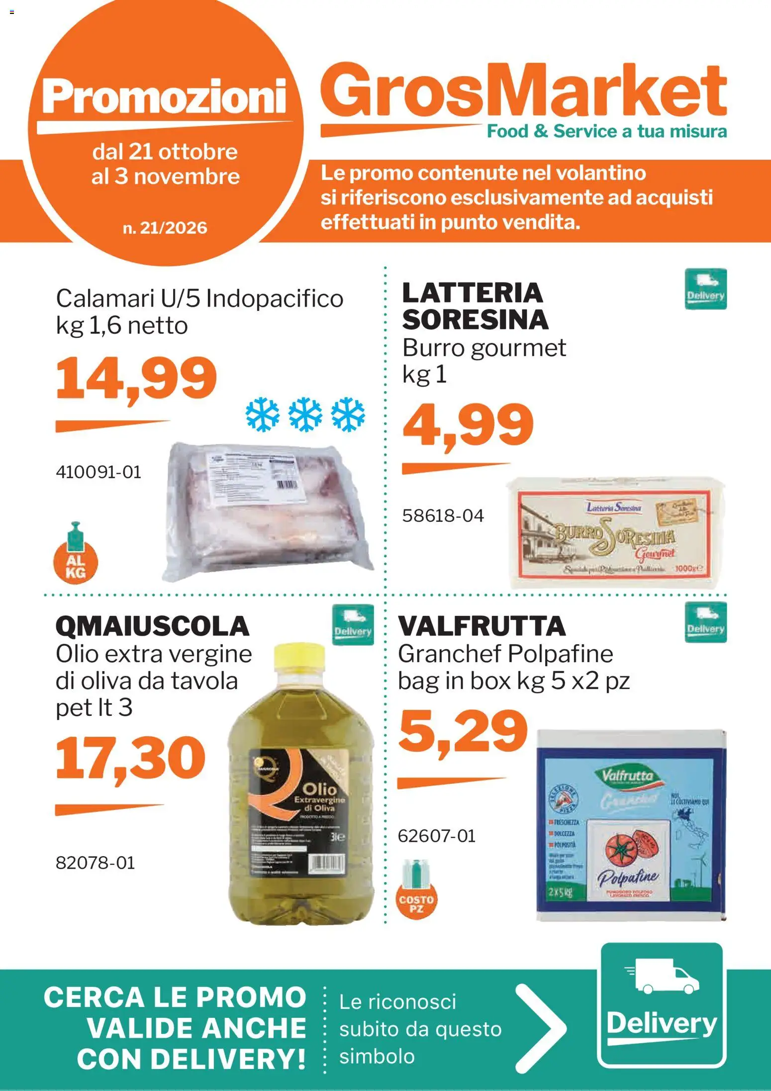 Sogegross volantino Volantino in Italy