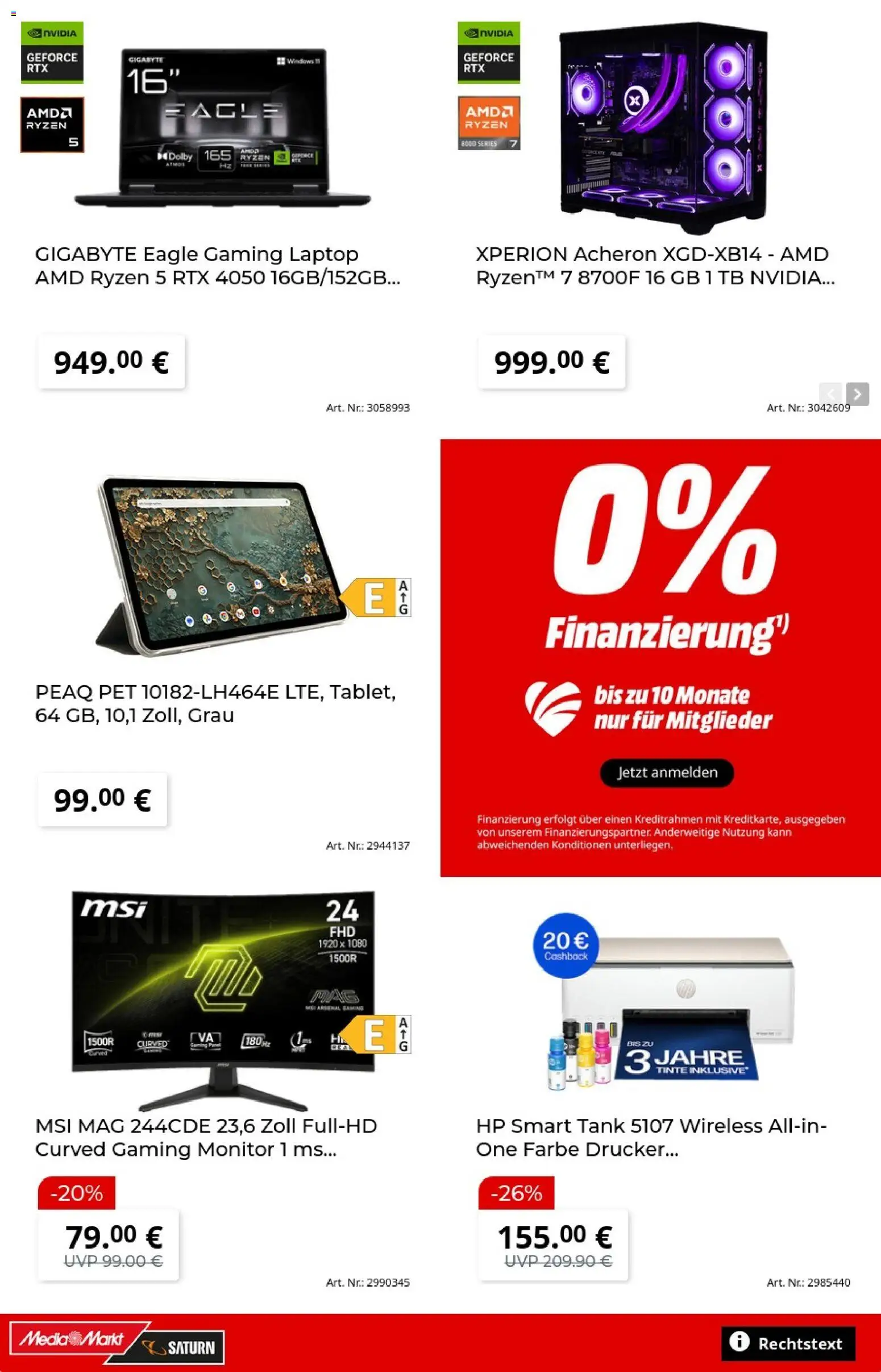 Media Markt Prospekt Prospekt in Deutschland