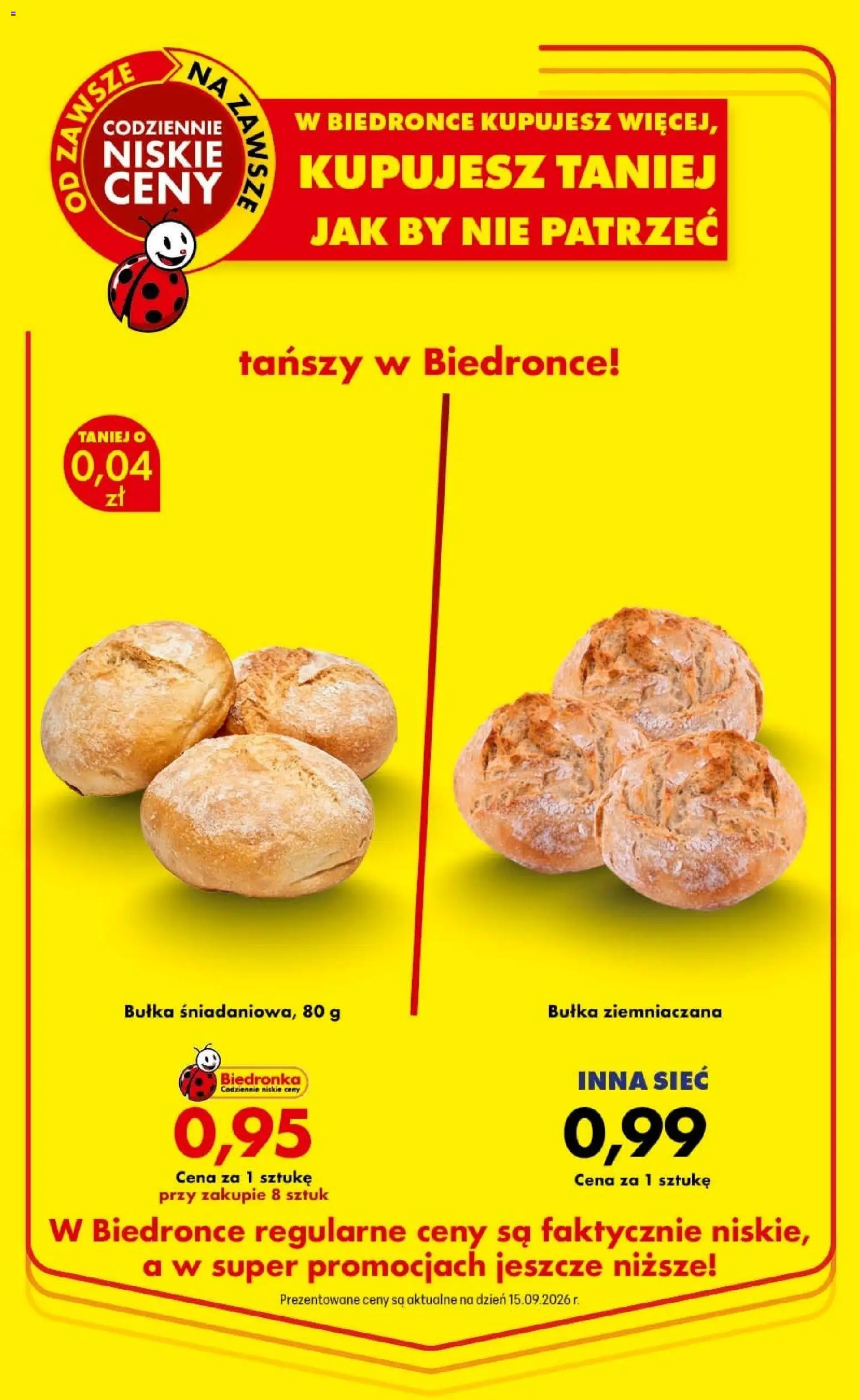 Biedronka Polsko leták - Codziennie niskie ceny Leták in Česko