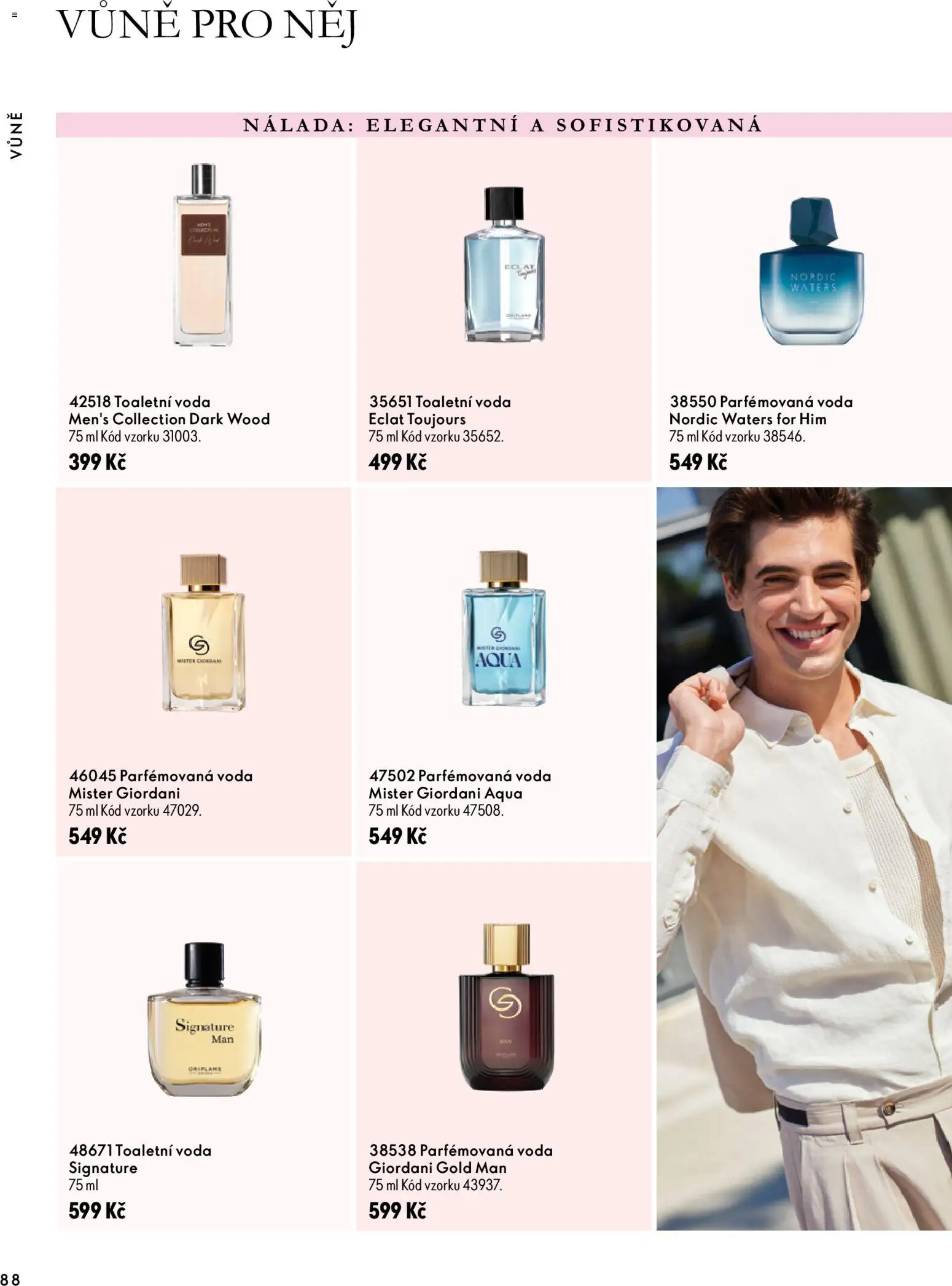 Oriflame katalog Novage+ Proceuticals Leták in Česko