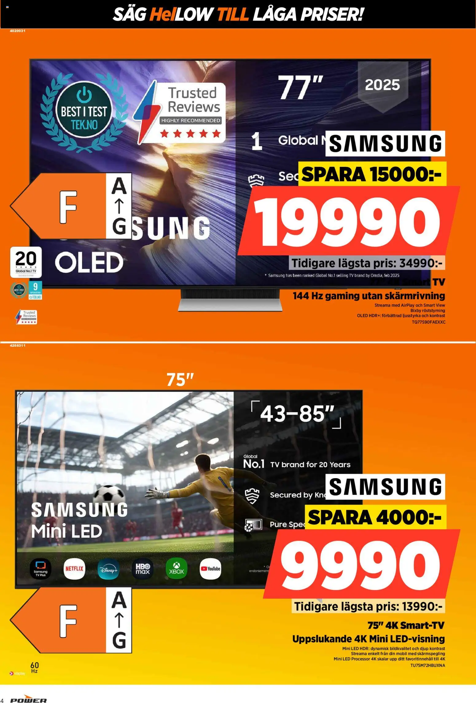Nuvarande Power erbjudanden från 📣 06/07/2026 - 12/07/2026 📣 | Sverige