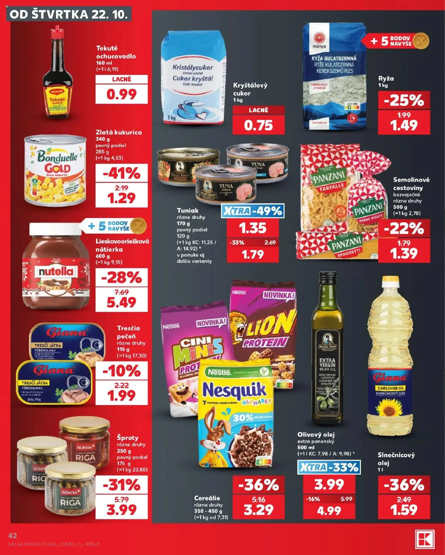 Kaufland leták Leták in Slovensko