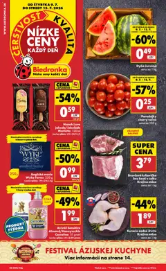 Biedronka Biedronka leták
