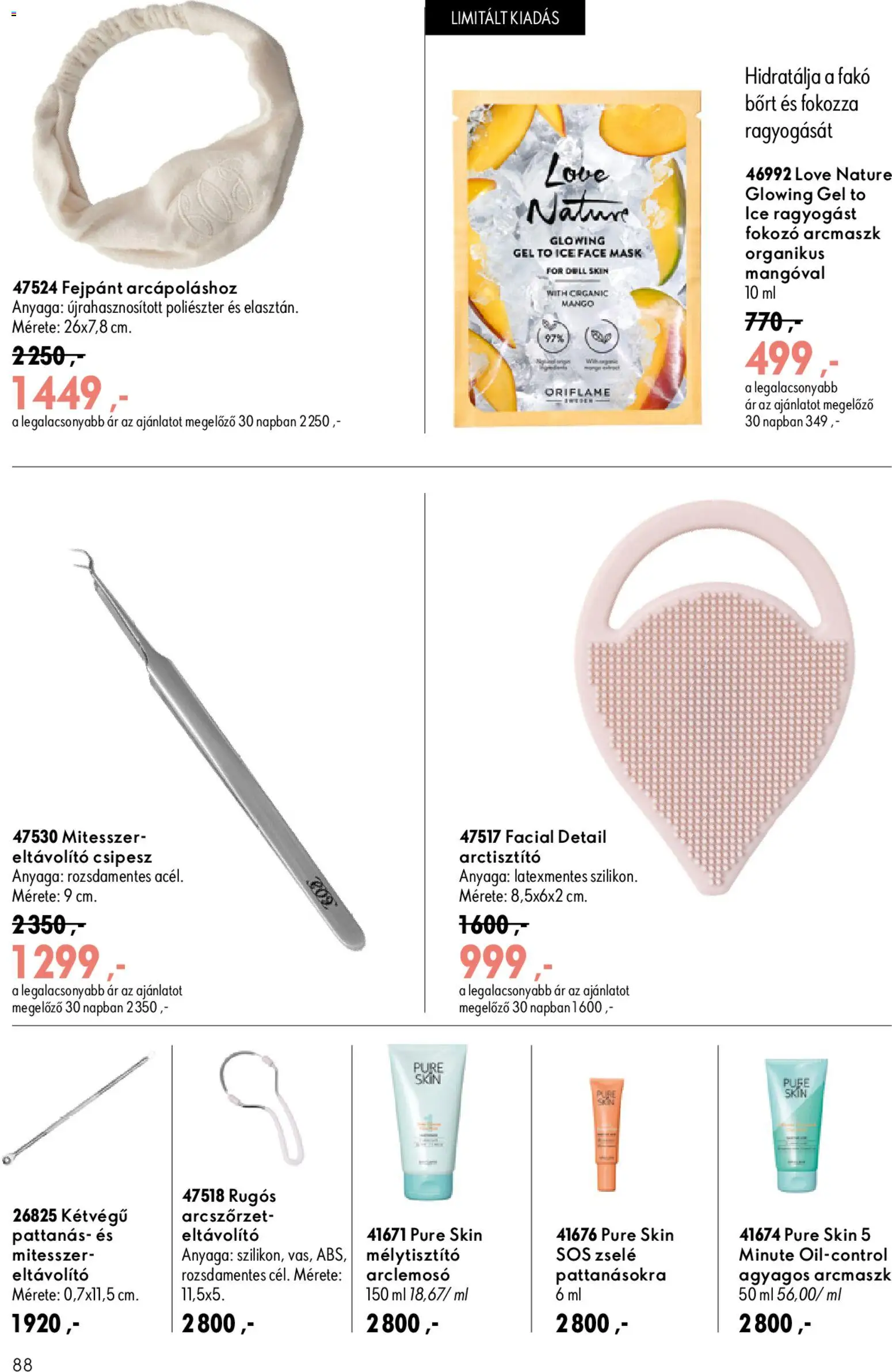 Oriflame Akciós Újság 2026.07.08.-tól/töl - fantasztikus ajánlatokat! 🛍️ | Magyarország