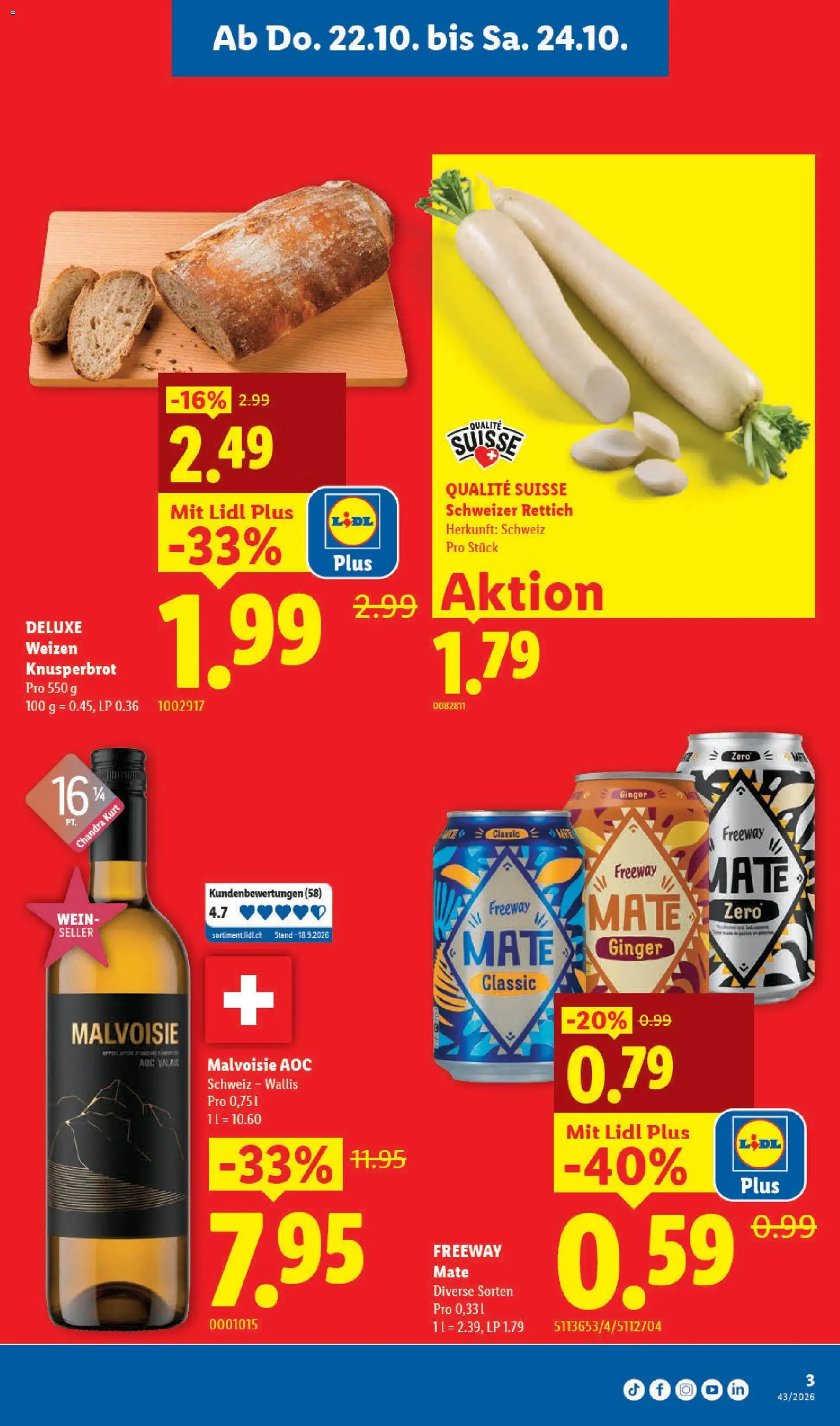 Lidl aktionen Prospekt in Schweiz