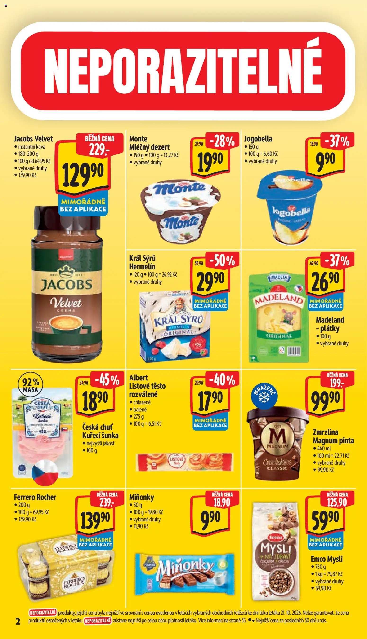 Albert leták - Hypermarket Leták in Česko