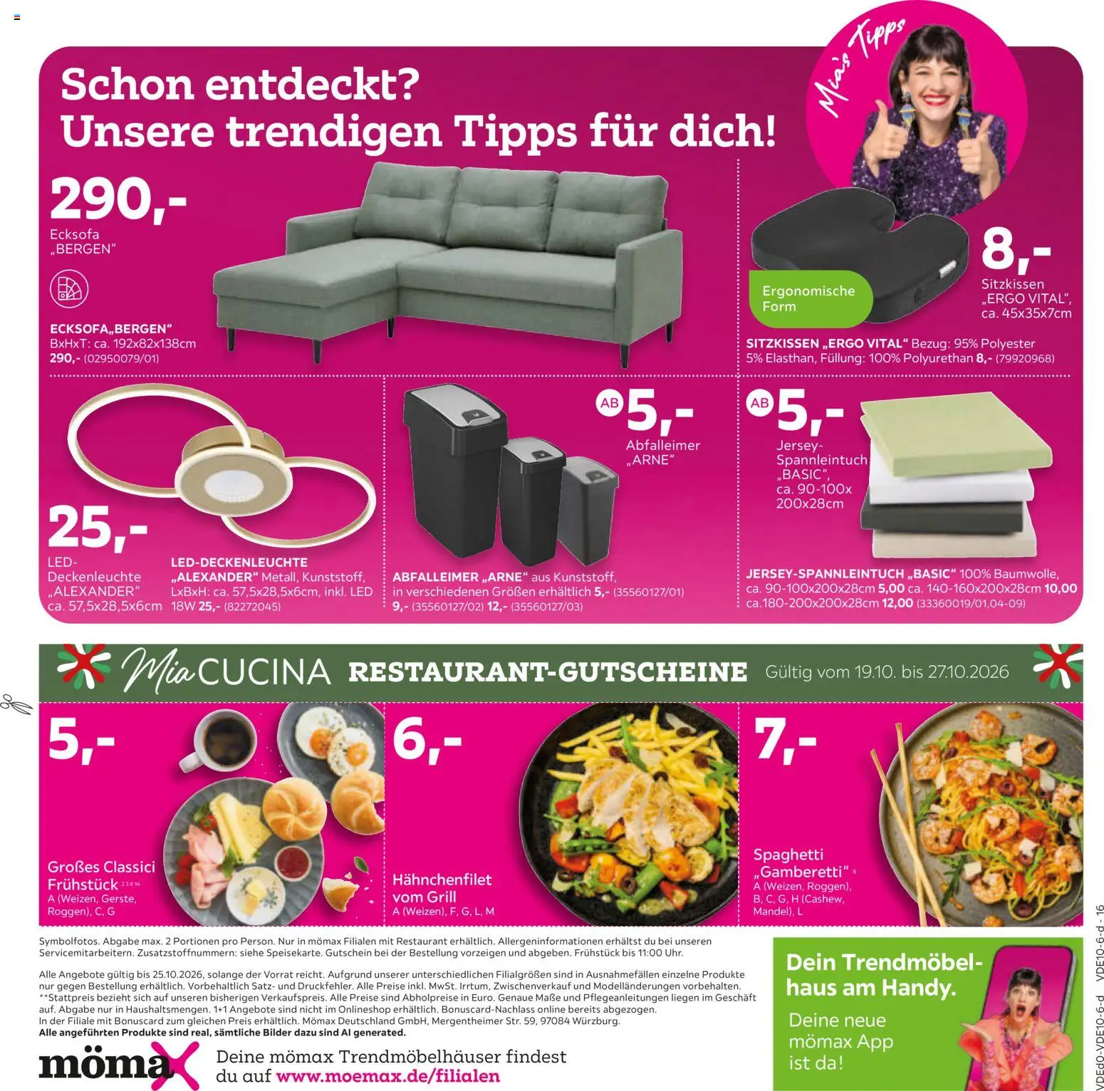 Mömax Prospekt Prospekt in Deutschland