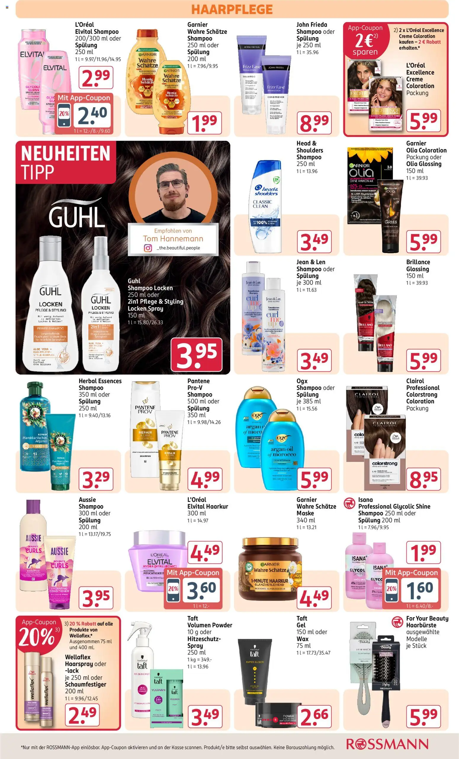 Rossmann Pre Black Week Prospekt in Deutschland