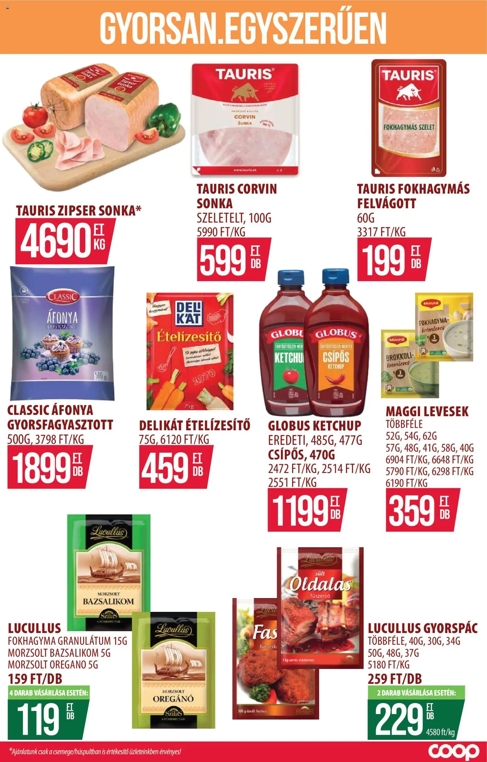 COOP Szolnok Akciós Újság 2026.07.09.-tól/töl - fantasztikus ajánlatokat! 🛍️ | Magyarország