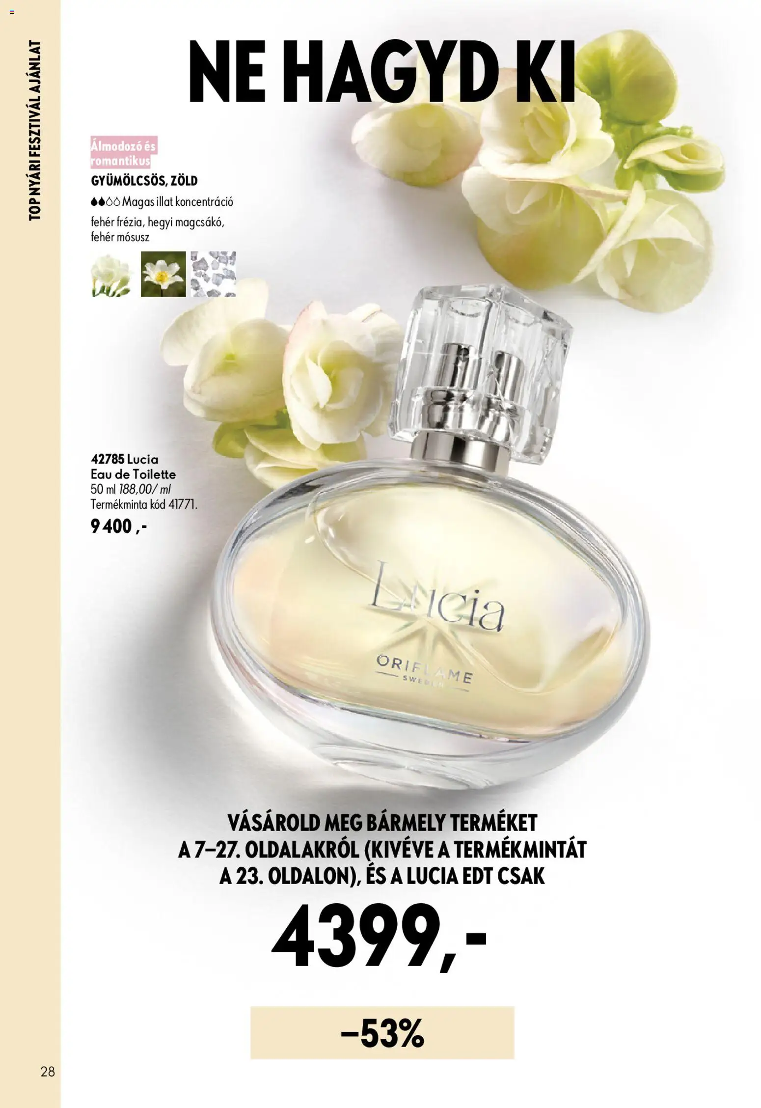 Oriflame Akciós Újság 2026.07.08.-tól/töl - fantasztikus ajánlatokat! 🛍️ | Magyarország