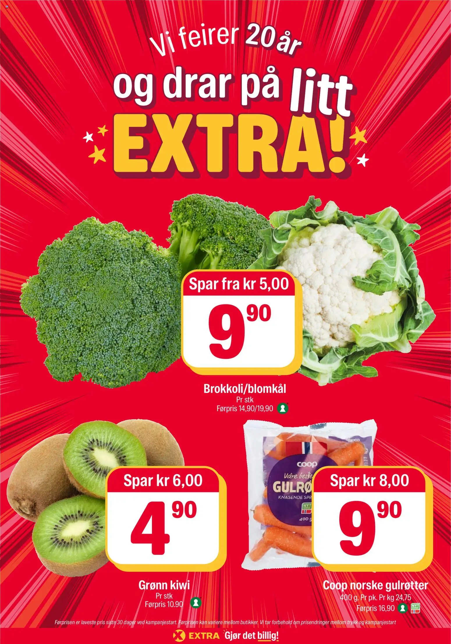 Coop Extra kundeavis Kundeavis in Norge