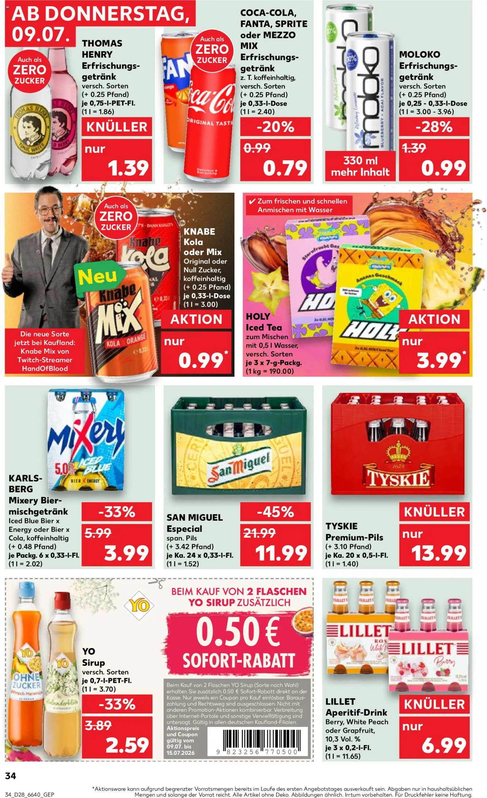 Kaufland Prospekt | 09.07.2026 | Wie erhält man einen begrenzten Rabatt? | Deutschland
