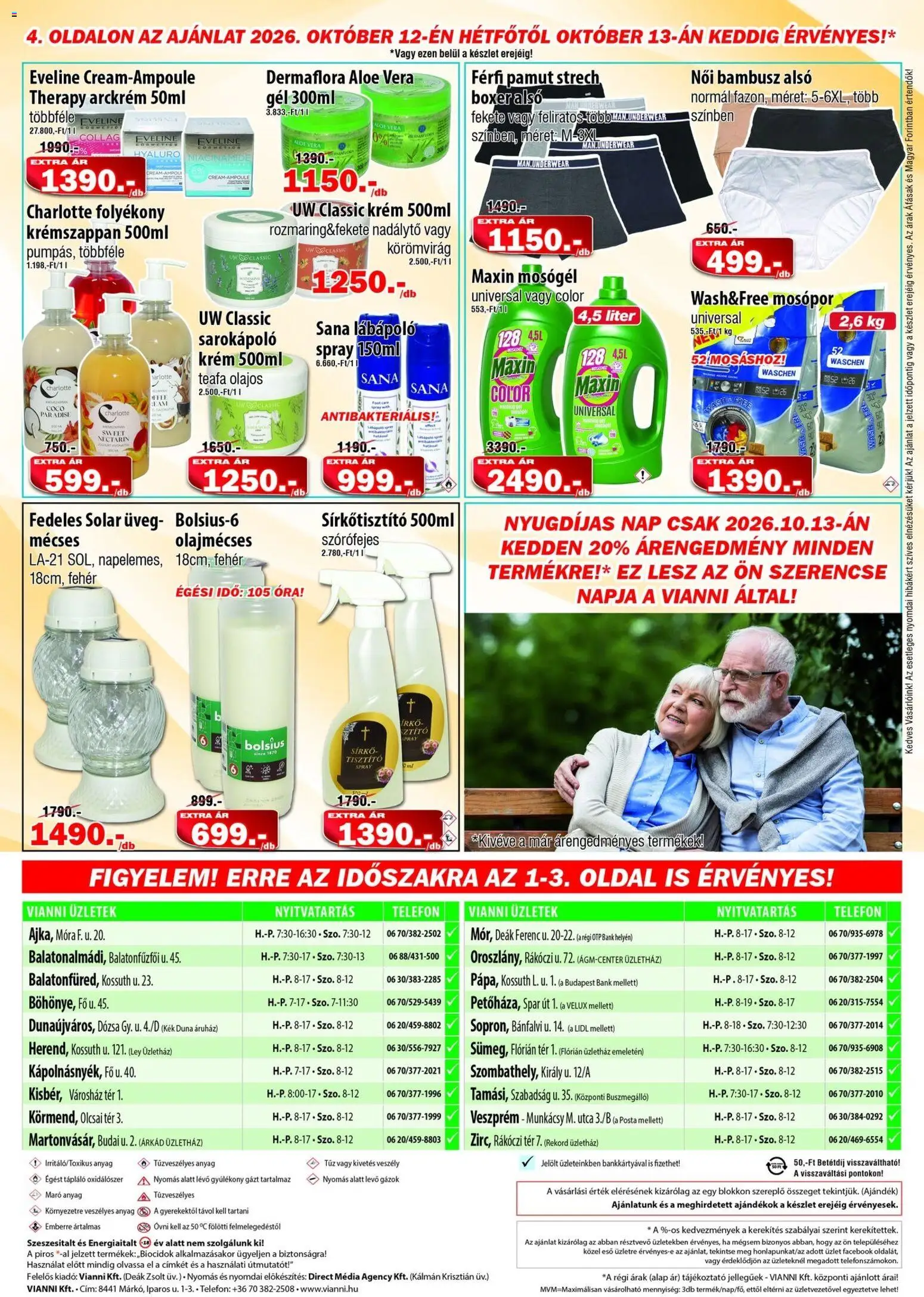 Vianni akciós újság Akciós újság in Magyarország