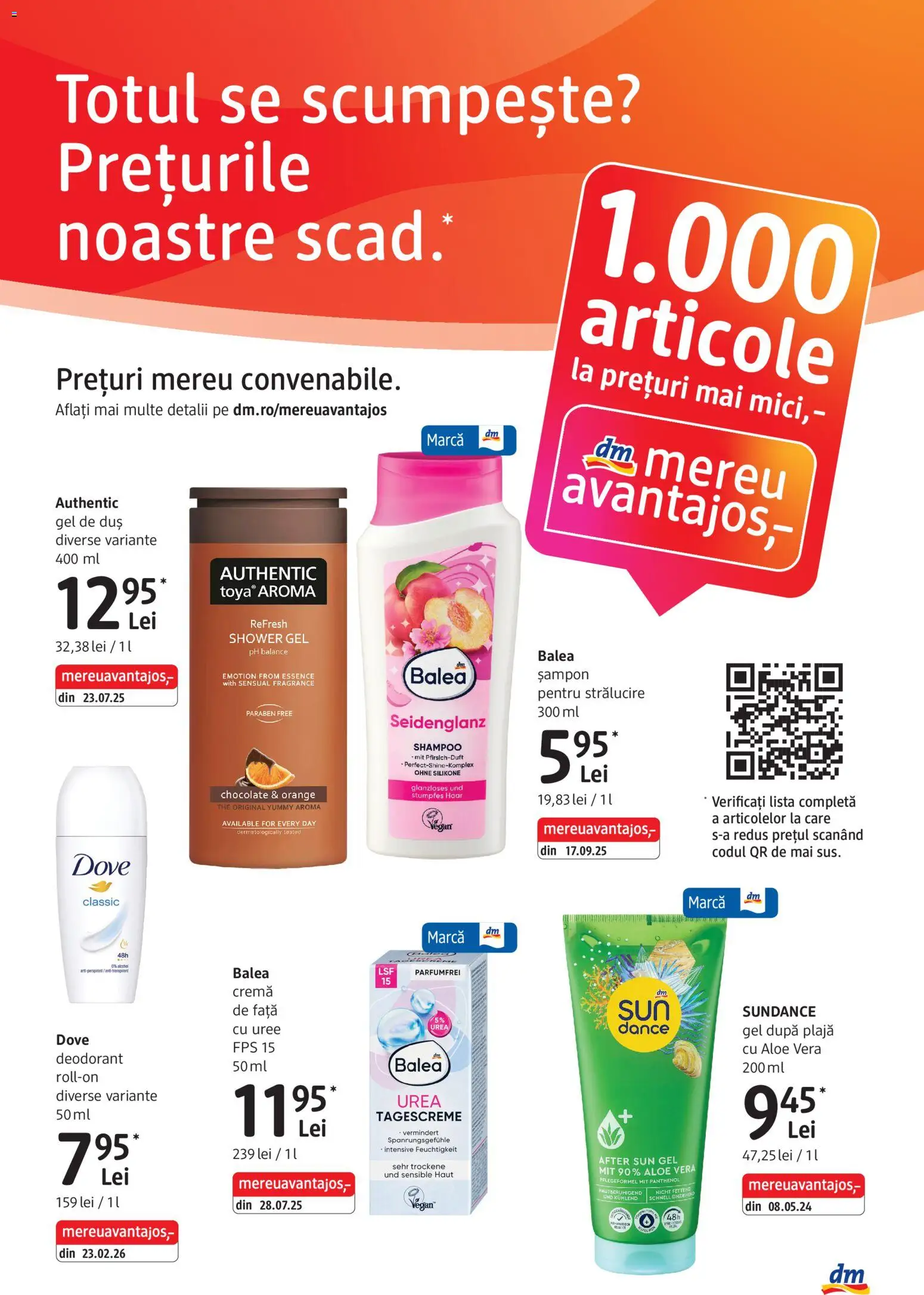 🛍️ DM drogeriemarkt Catalog din 25.06.2026 » Descoperiți oferte exclusive și economisiți chiar azi! 💰 | România