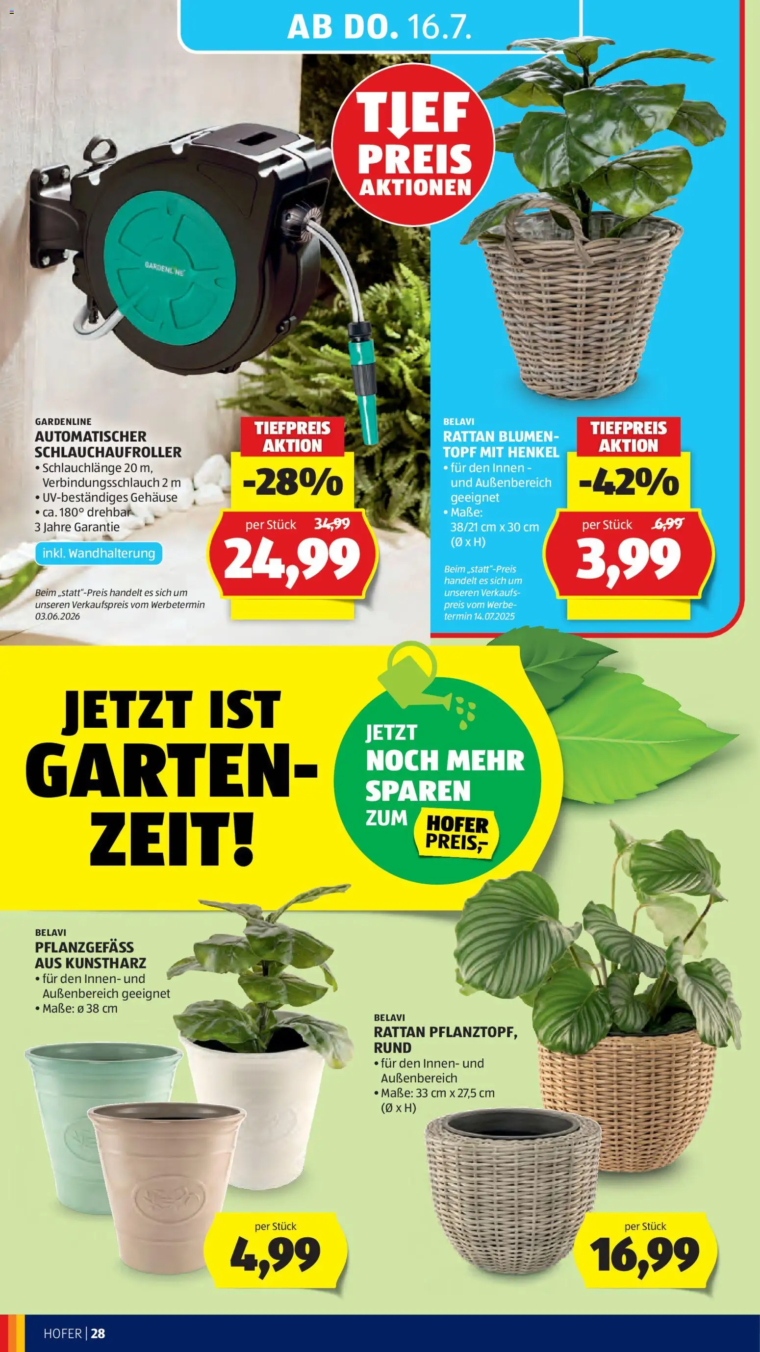 Sparen Sie mit dem | Hofer Flugblatt ab 10.07.2026 ✳️ Angebote | Österreich