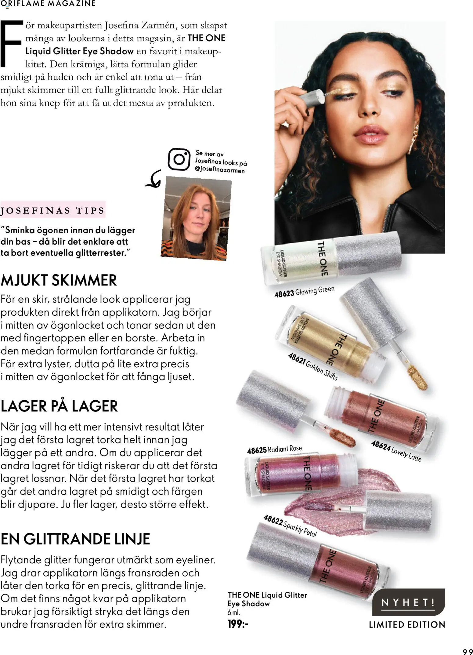 Oriflame erbjudanden 14/26 Reklamblad in Sverige