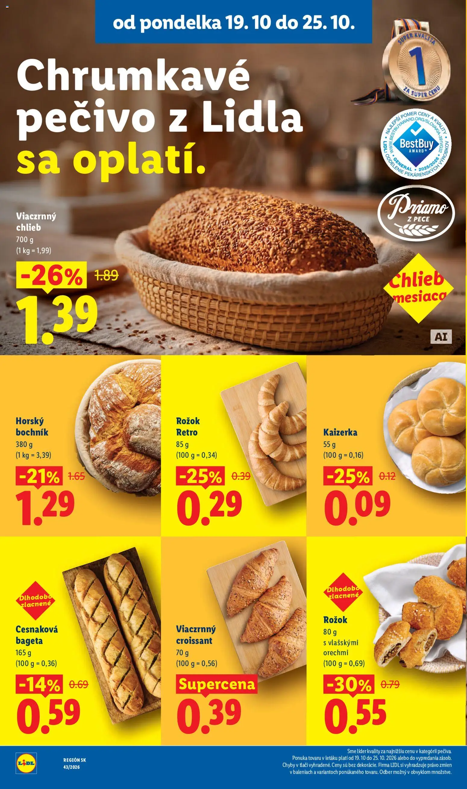 Lidl leták Leták in Slovensko