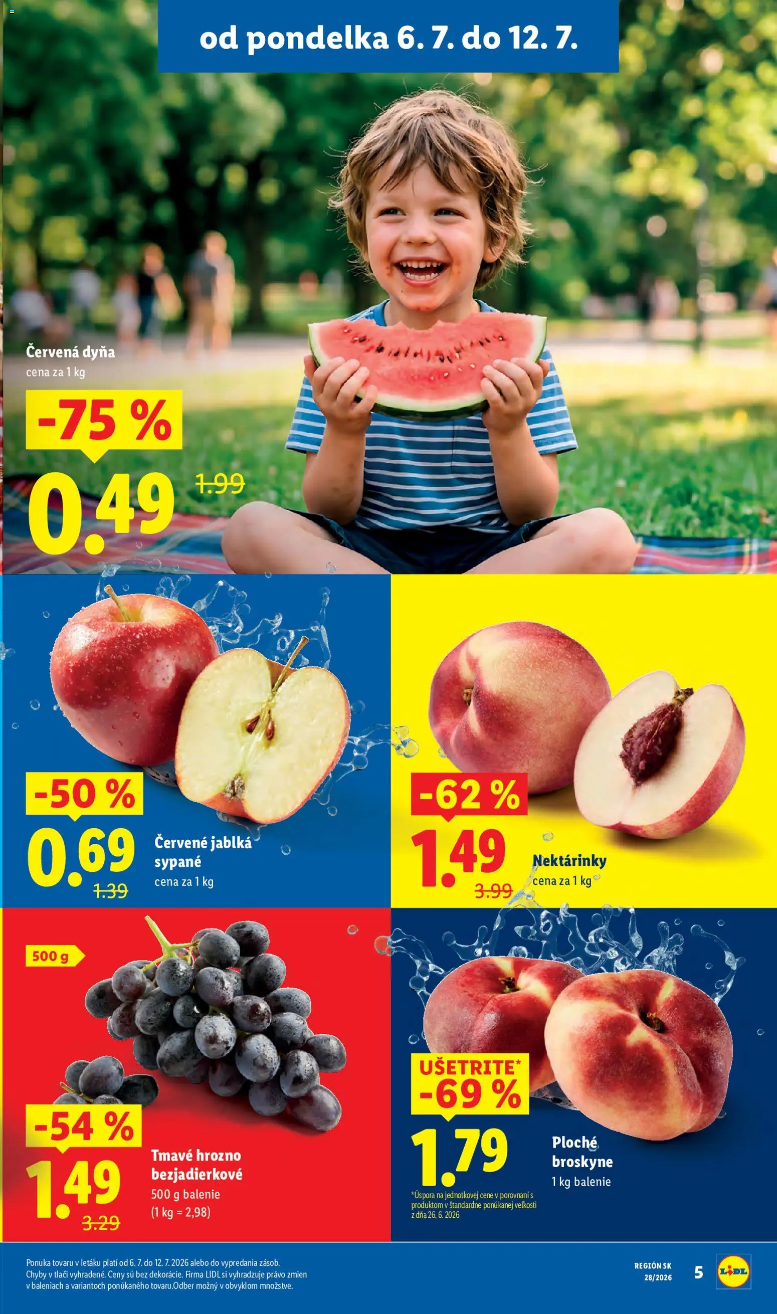 Lidl leták od 06.07.2026 » Pozrite si limitované zľavy a ušetrite ešte dnes! | Slovensko