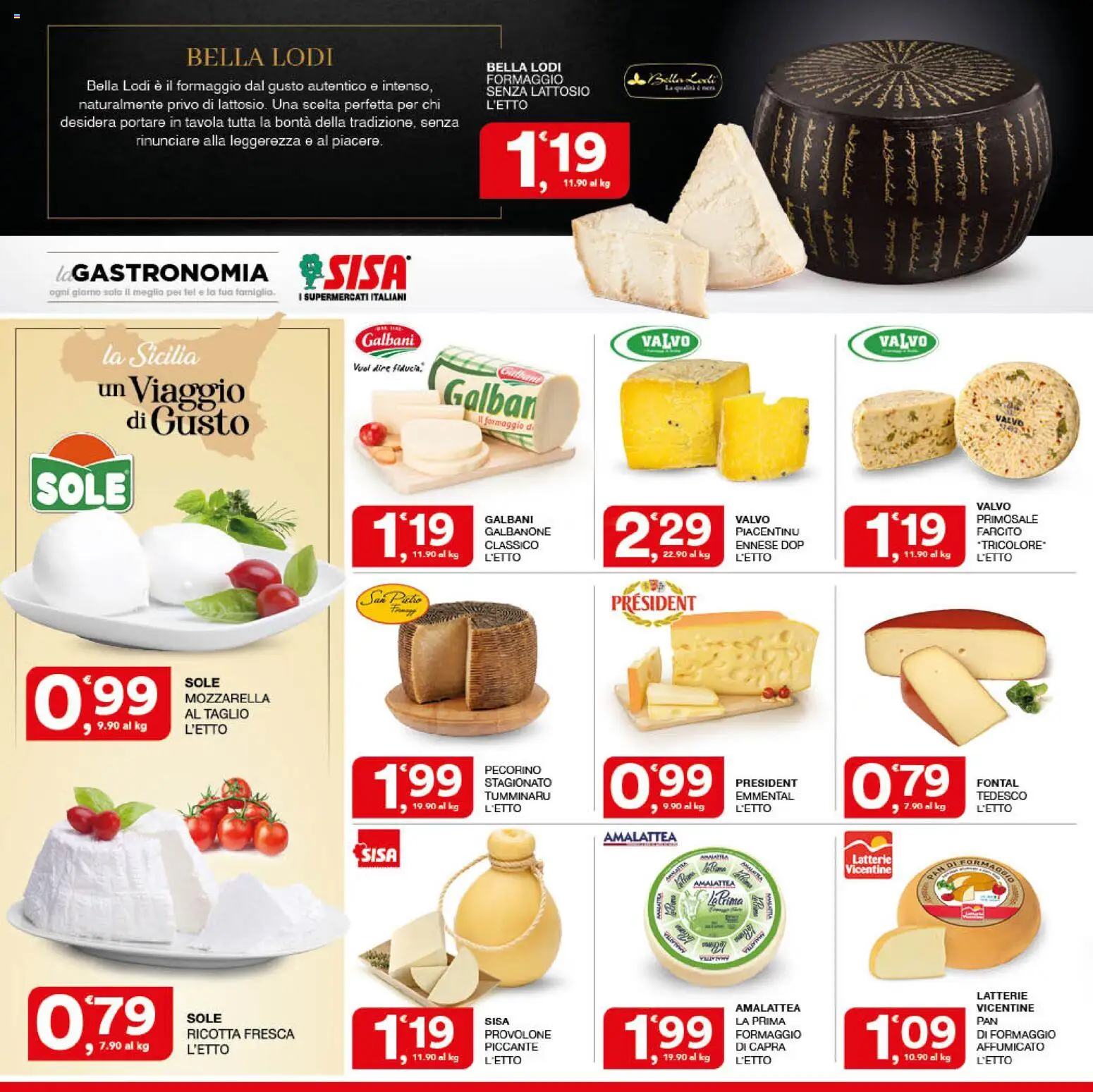 SISA volantino Volantino in Italy