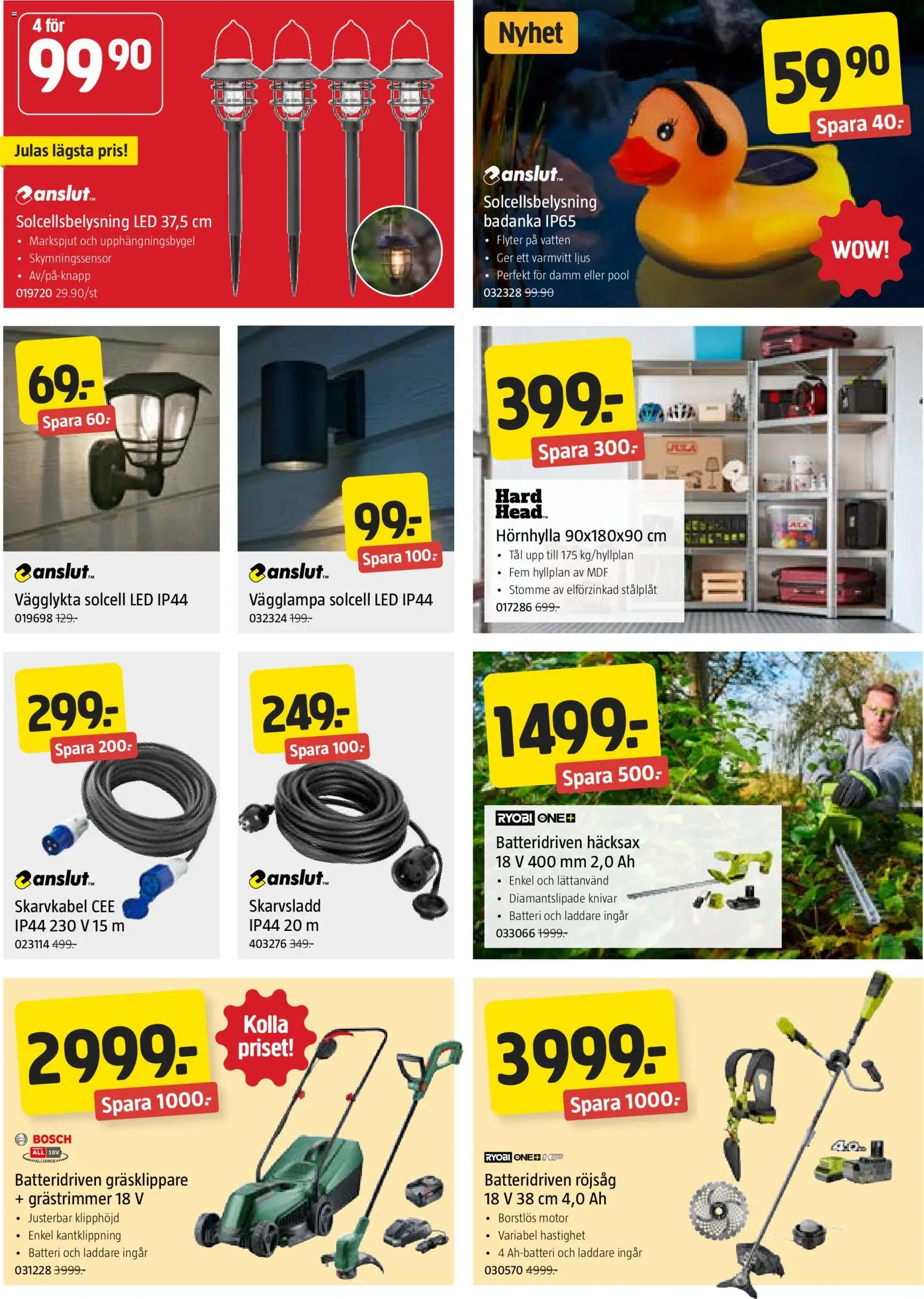 Nuvarande Jula erbjudanden från 📣 09/07/2026 - 22/07/2026 📣 | Sverige