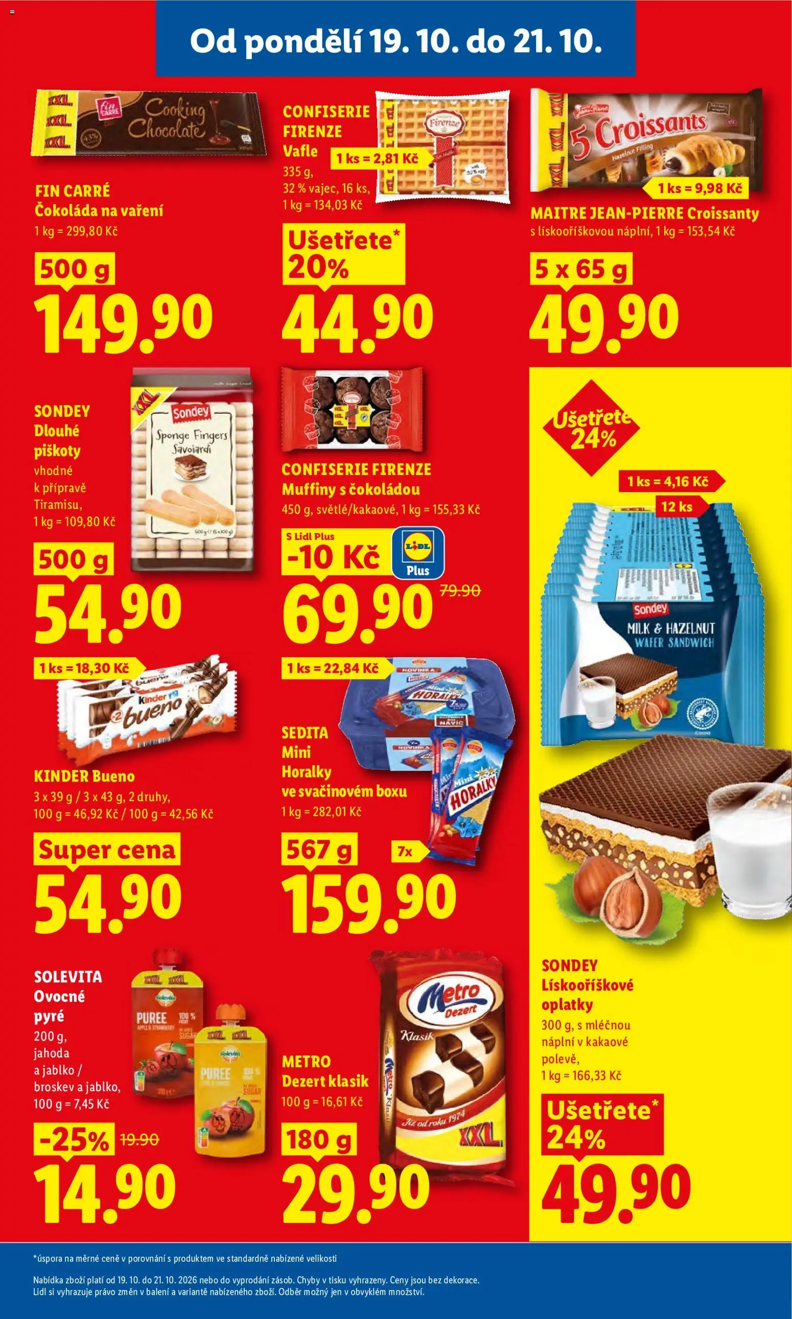Lidl leták Leták in Česko